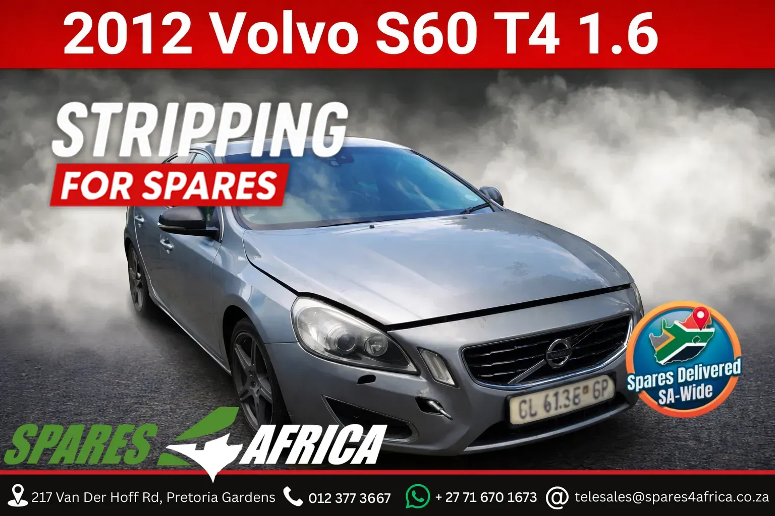 2012 Volvo S60 T4  view 1