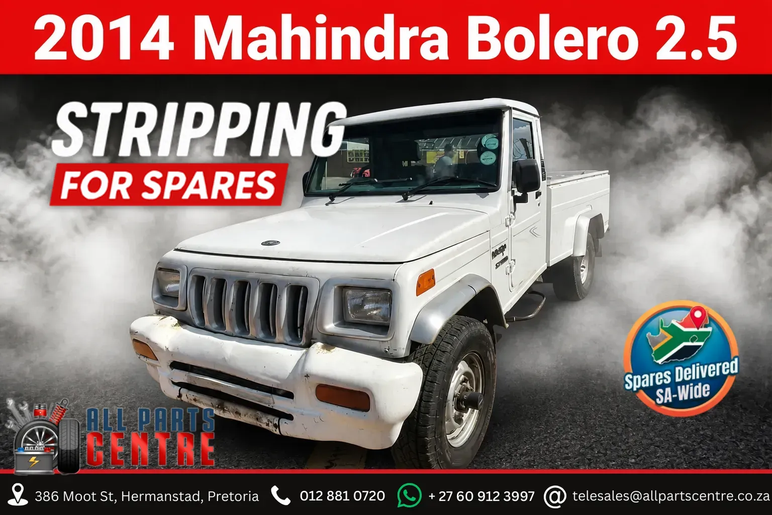 2014 Mahindra Bolero 2.5 view 1