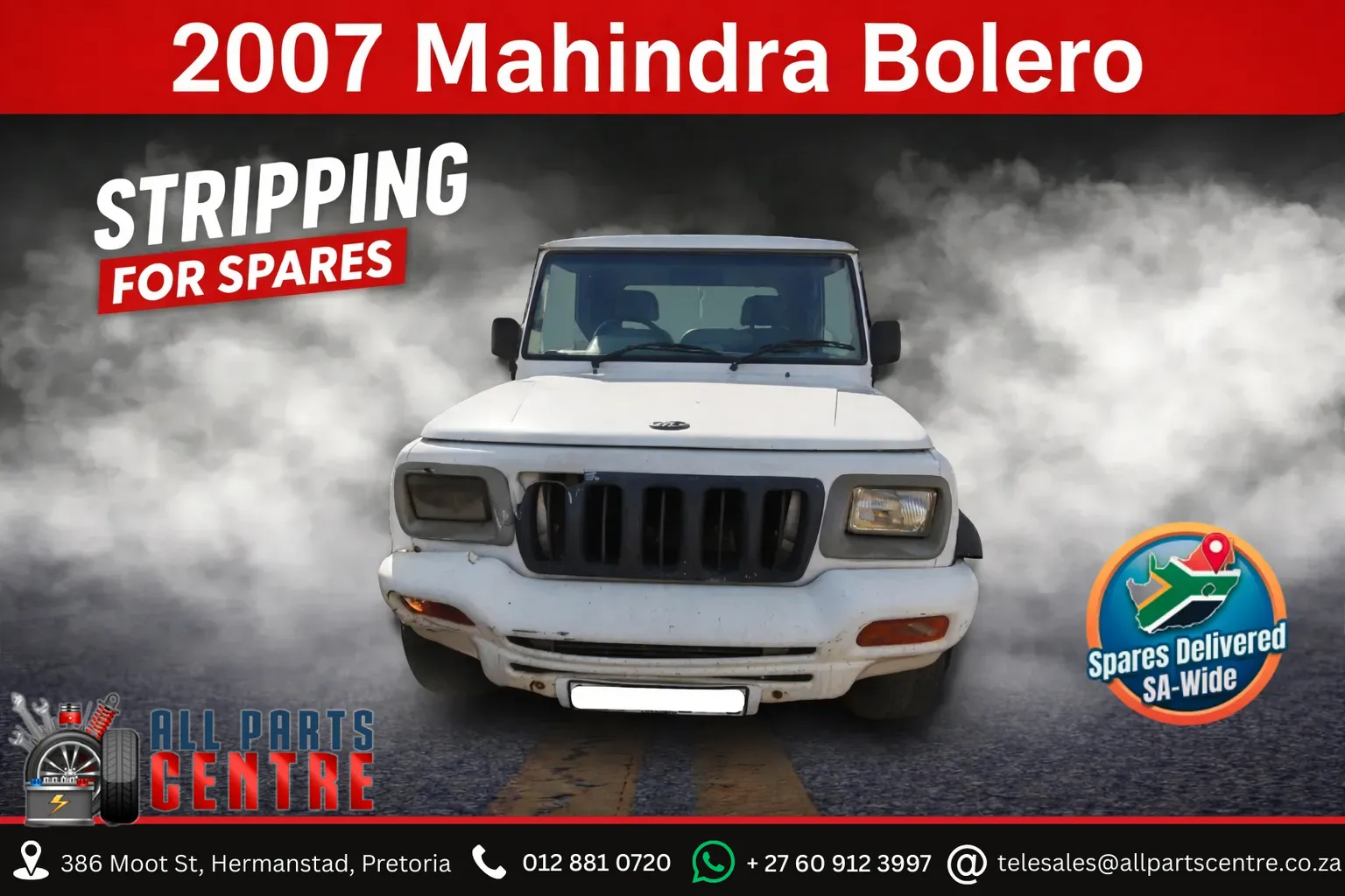 2007 Mahindra Bolero BKD4 view 1