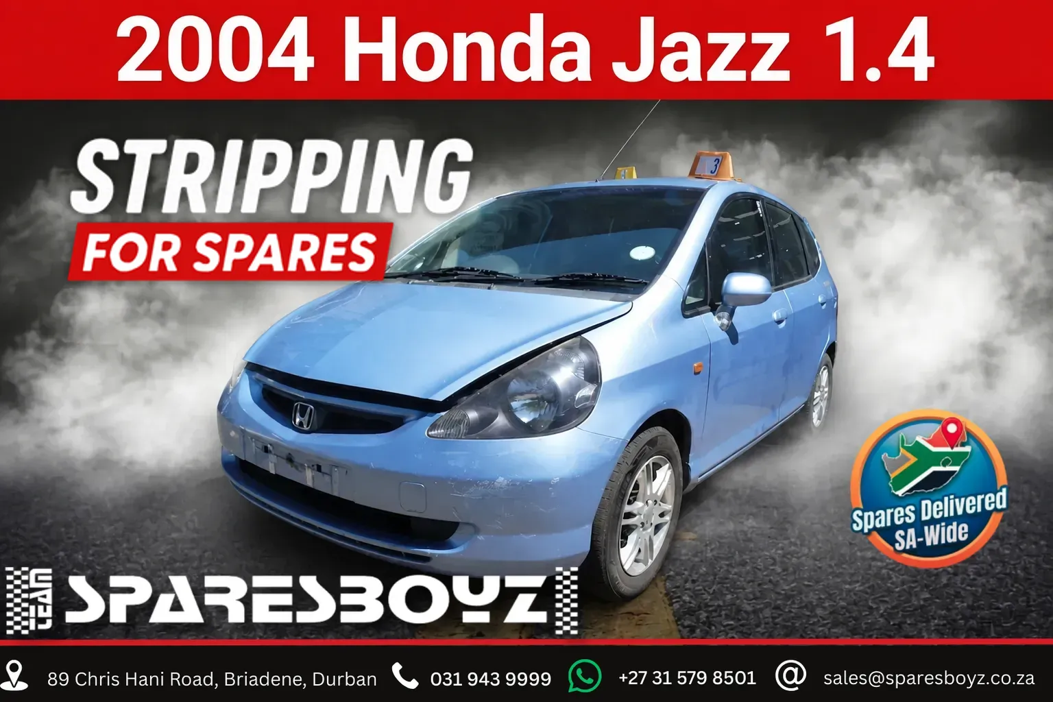 2004 Honda Jazz stripping for spares
