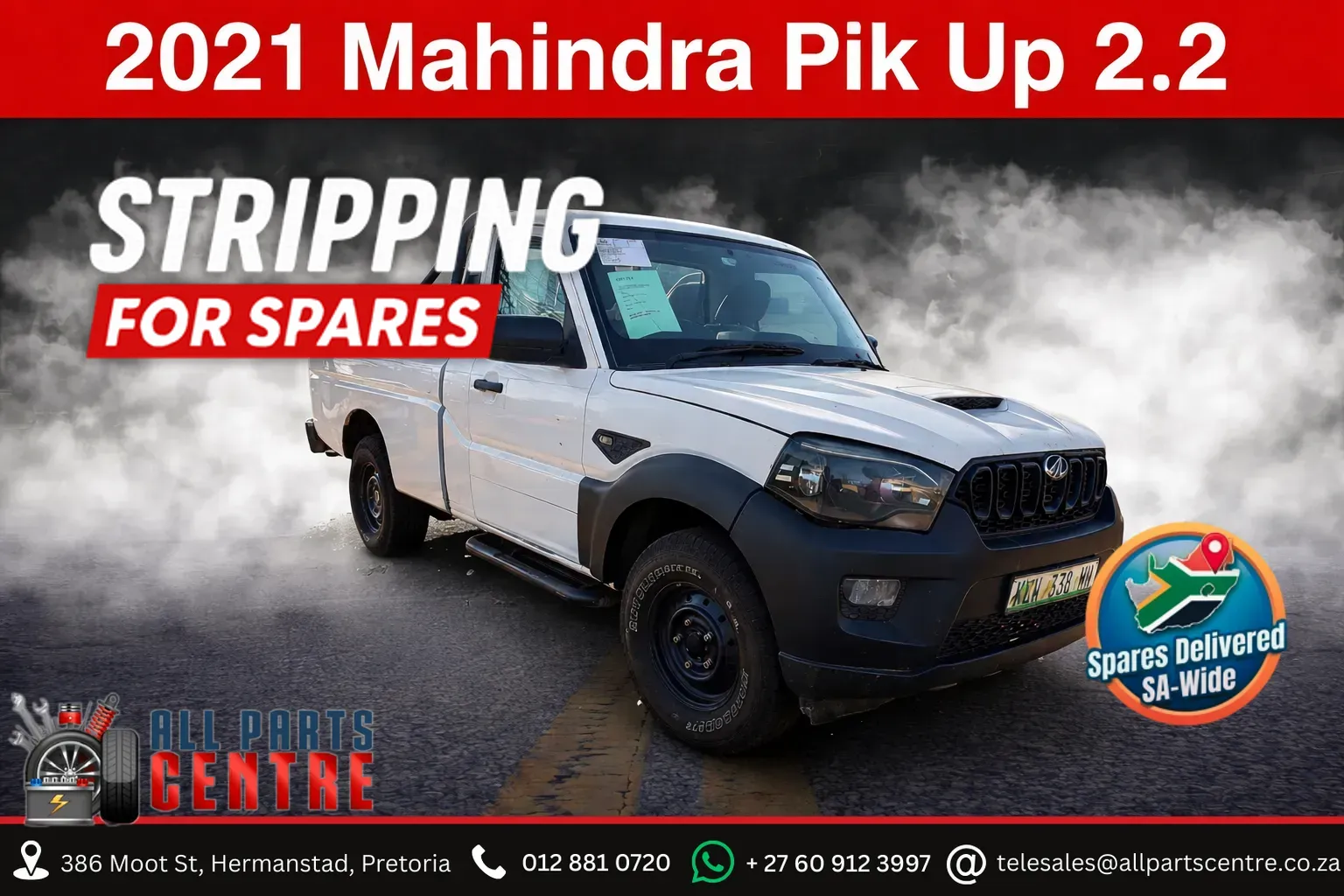 2021 Mahindra Pik Up VKL4 view 1
