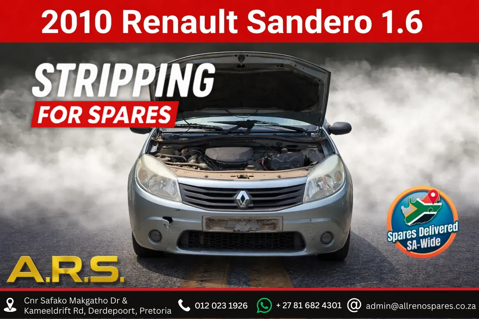 2010 Renault Sandero K7MF710UE97764 view 1