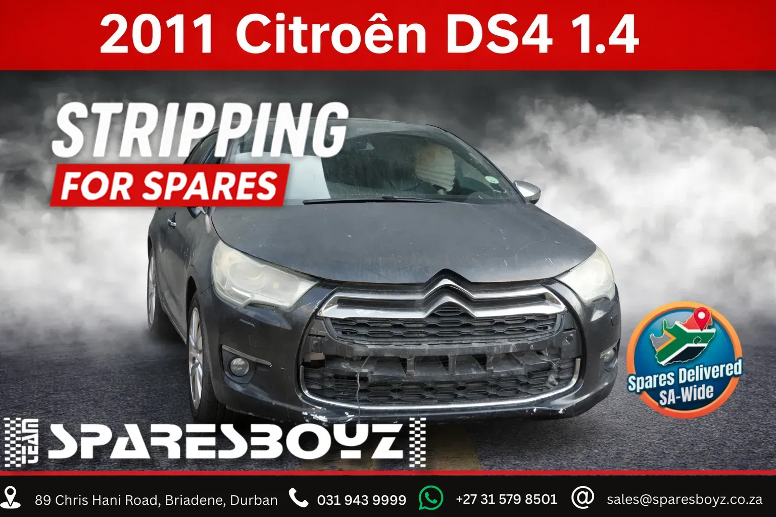 2011 Citroën DS4 10FK view 1