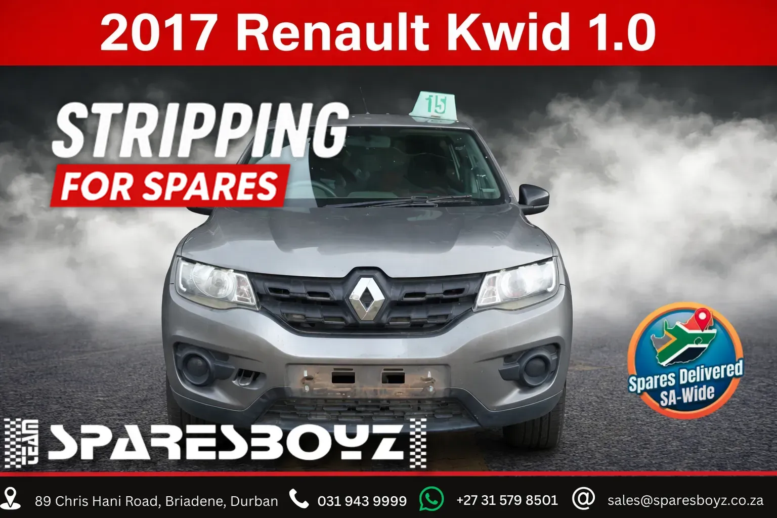 2017 Renault Kwid B4DA view 1