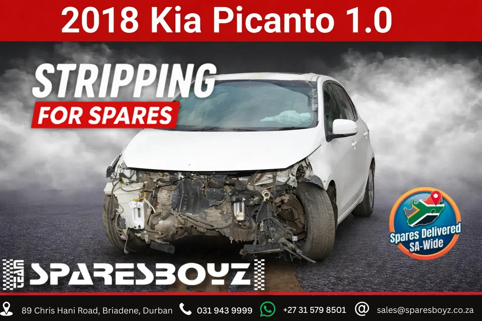 2018 Kia Picanto G3LA view 1
