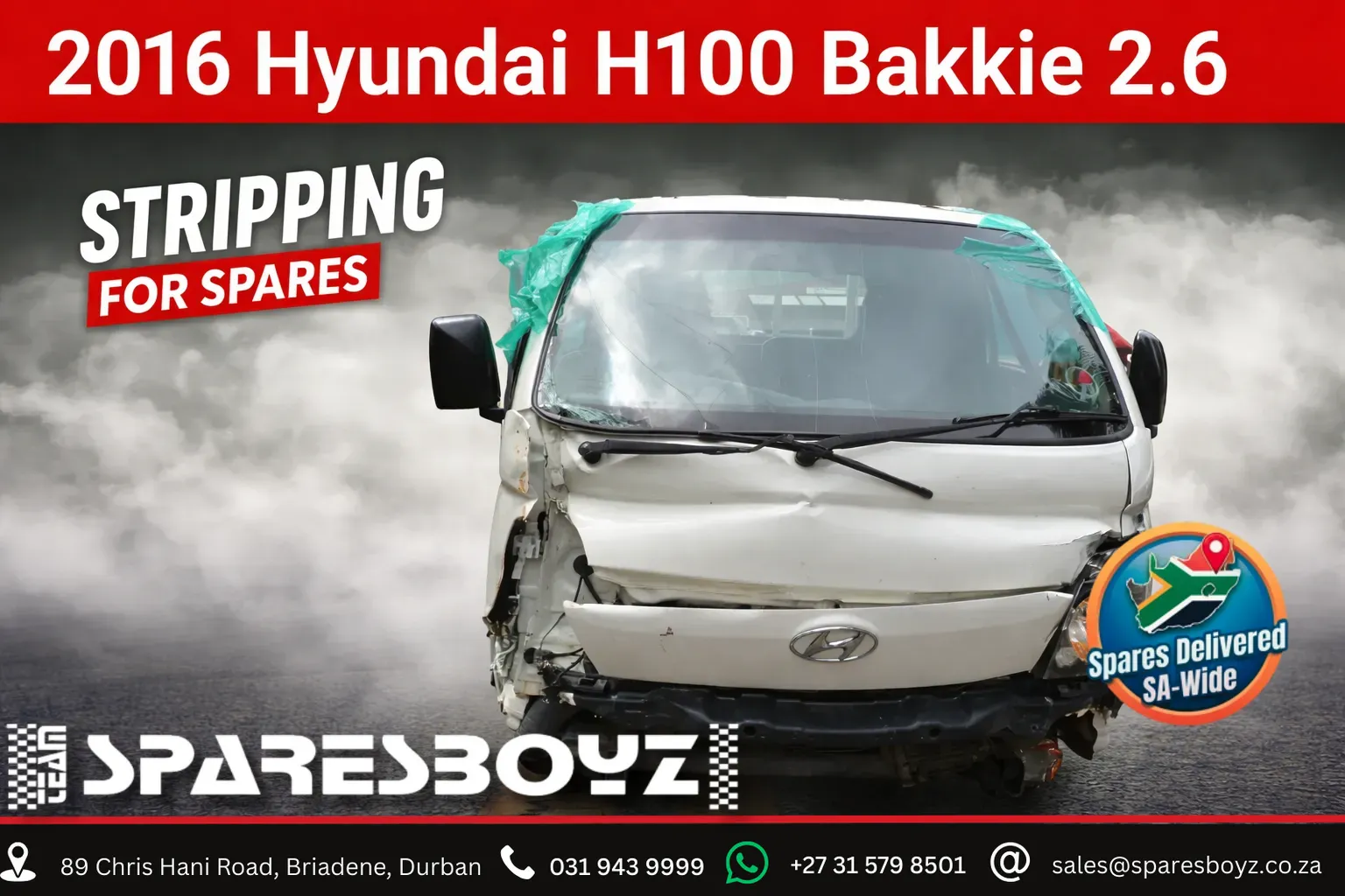 2016 Hyundai H100 Bakkie D4BB view 1