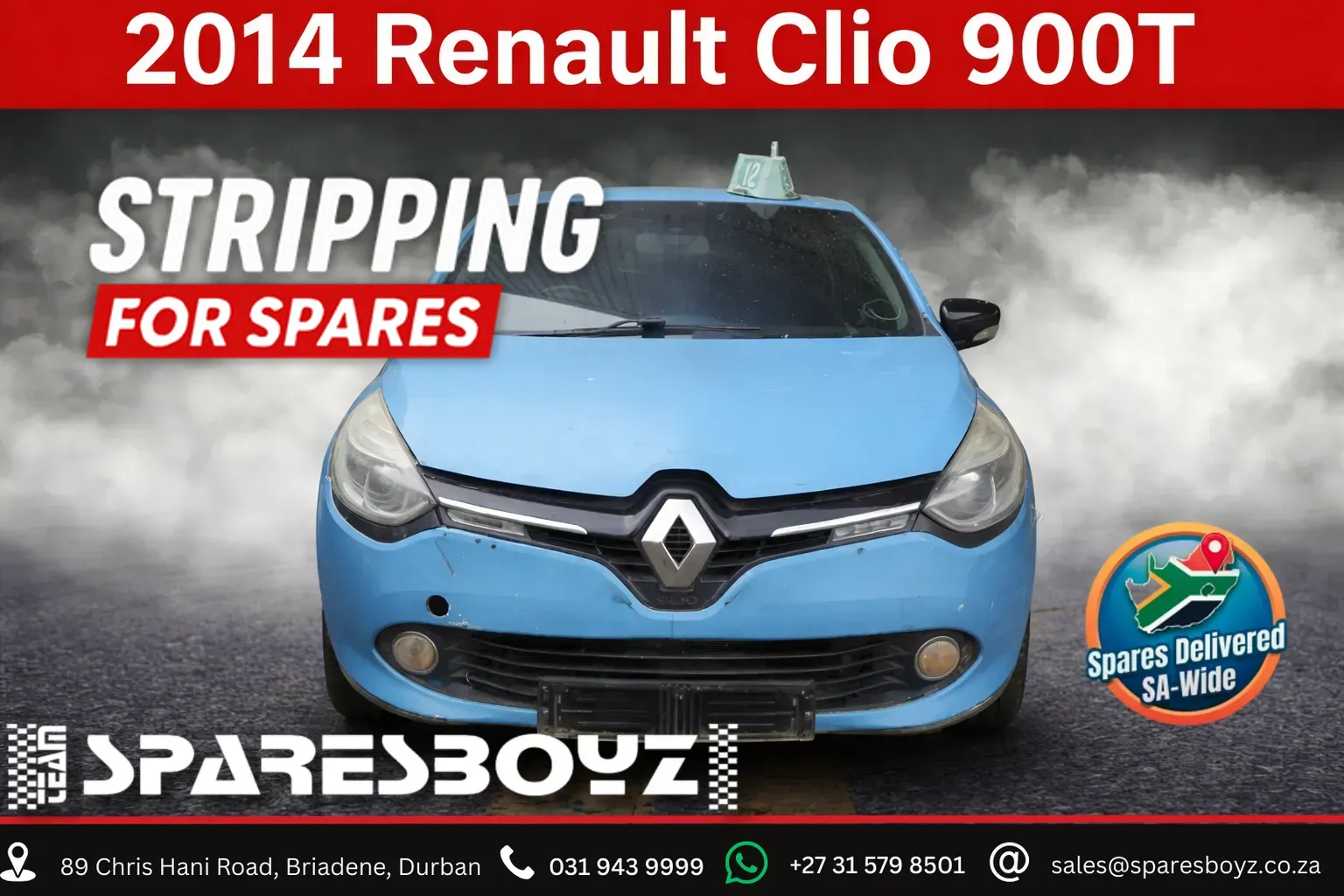 2014 Renault Clio H4B view 1