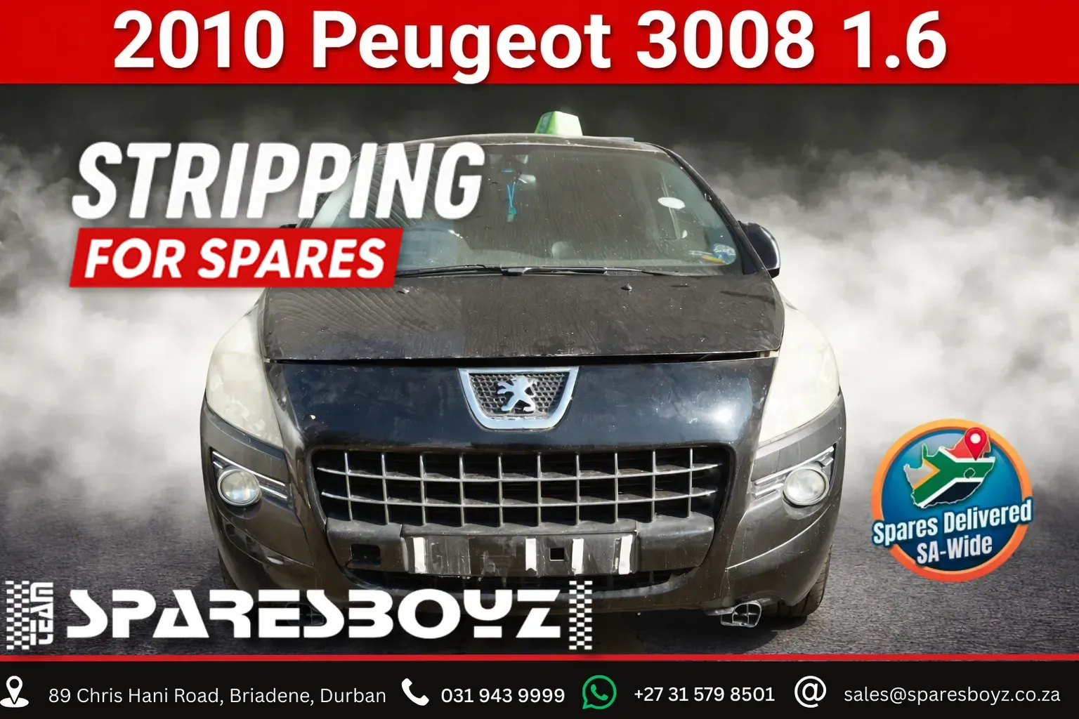 2010 Peugeot 3008 10FJ view 1