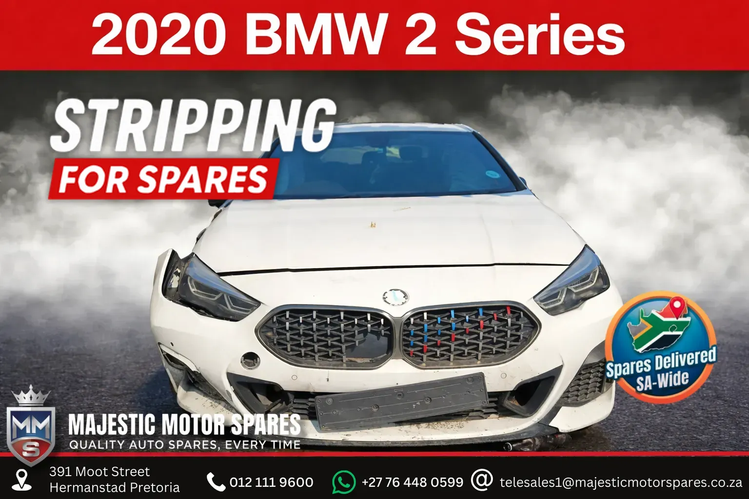 2020 BMW 2 Series B48E view 1