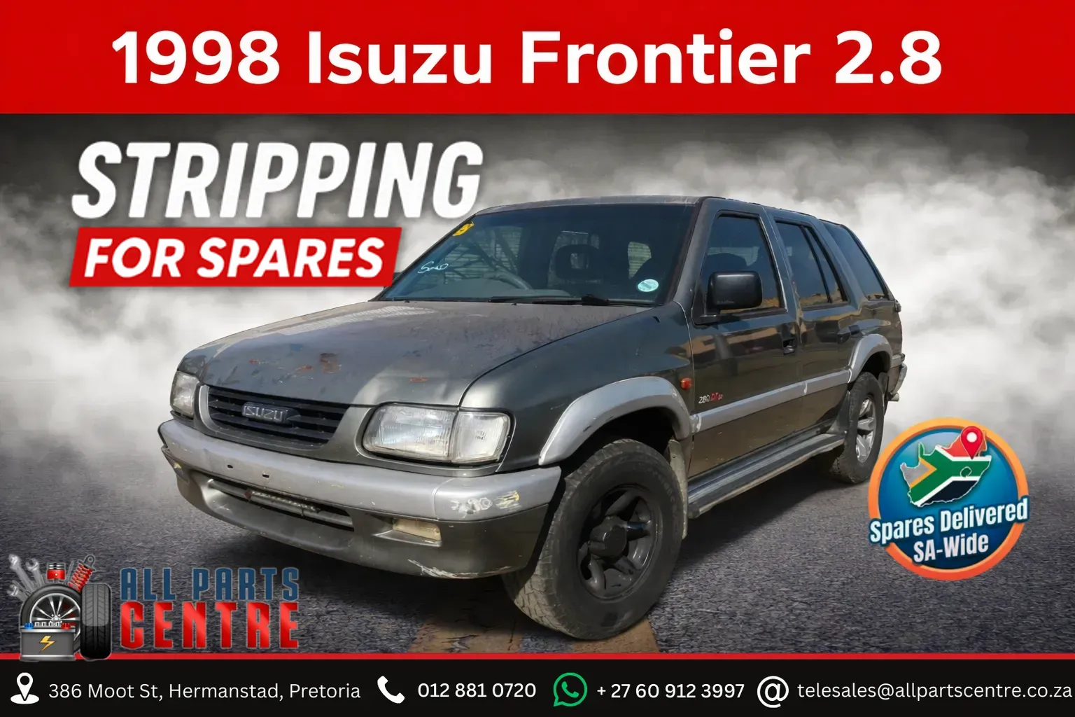 1998 Isuzu Frontier 280TD view 1