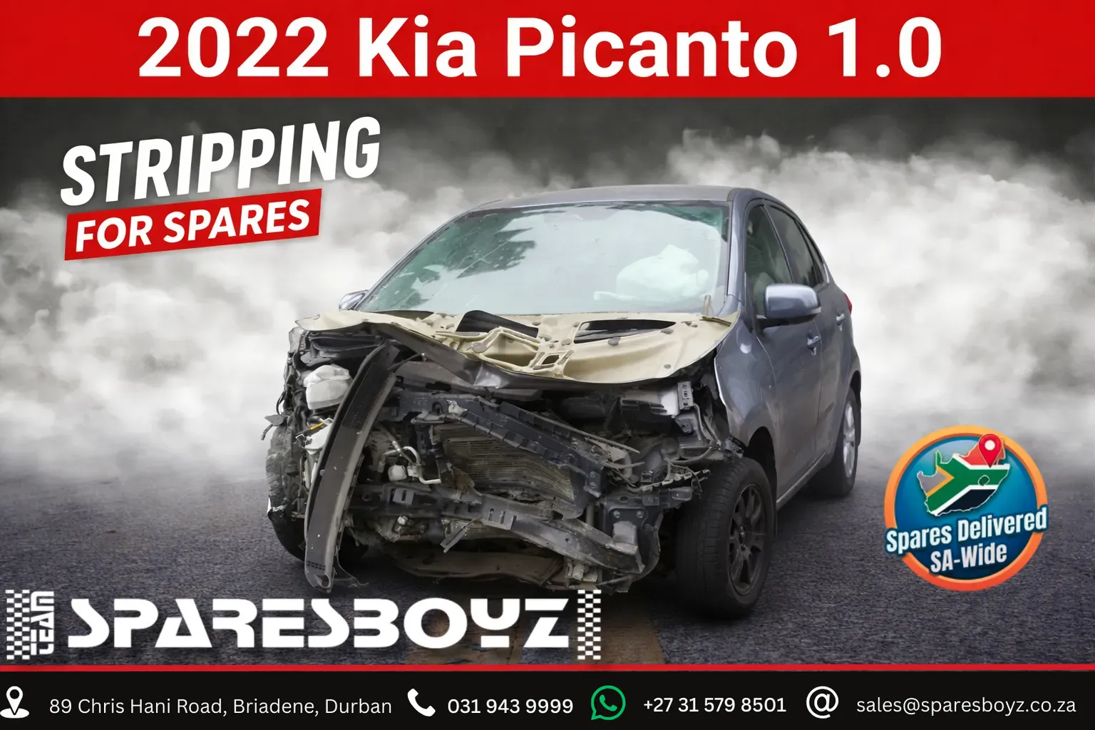 2022 Kia Picanto G3LA view 1