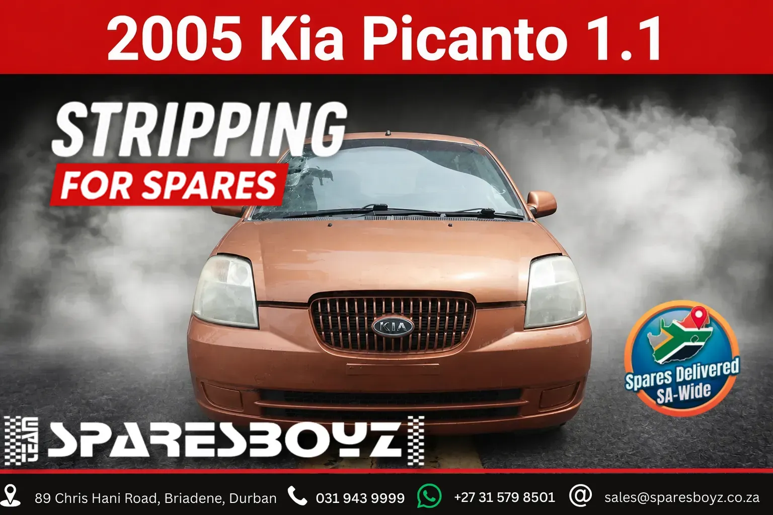 2005 Kia Picanto G4HG view 1