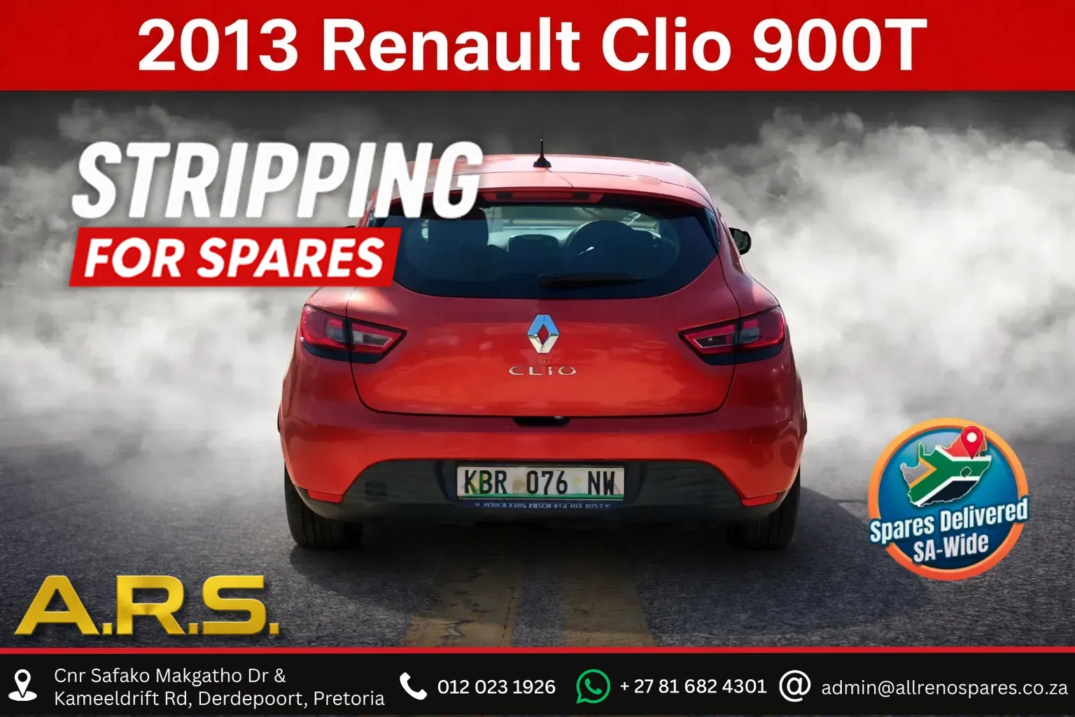 2013 Renault Clio H4BA400U103732 view 1