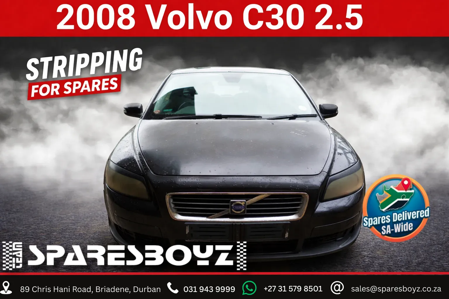 2008 Volvo C30 B5254T view 1