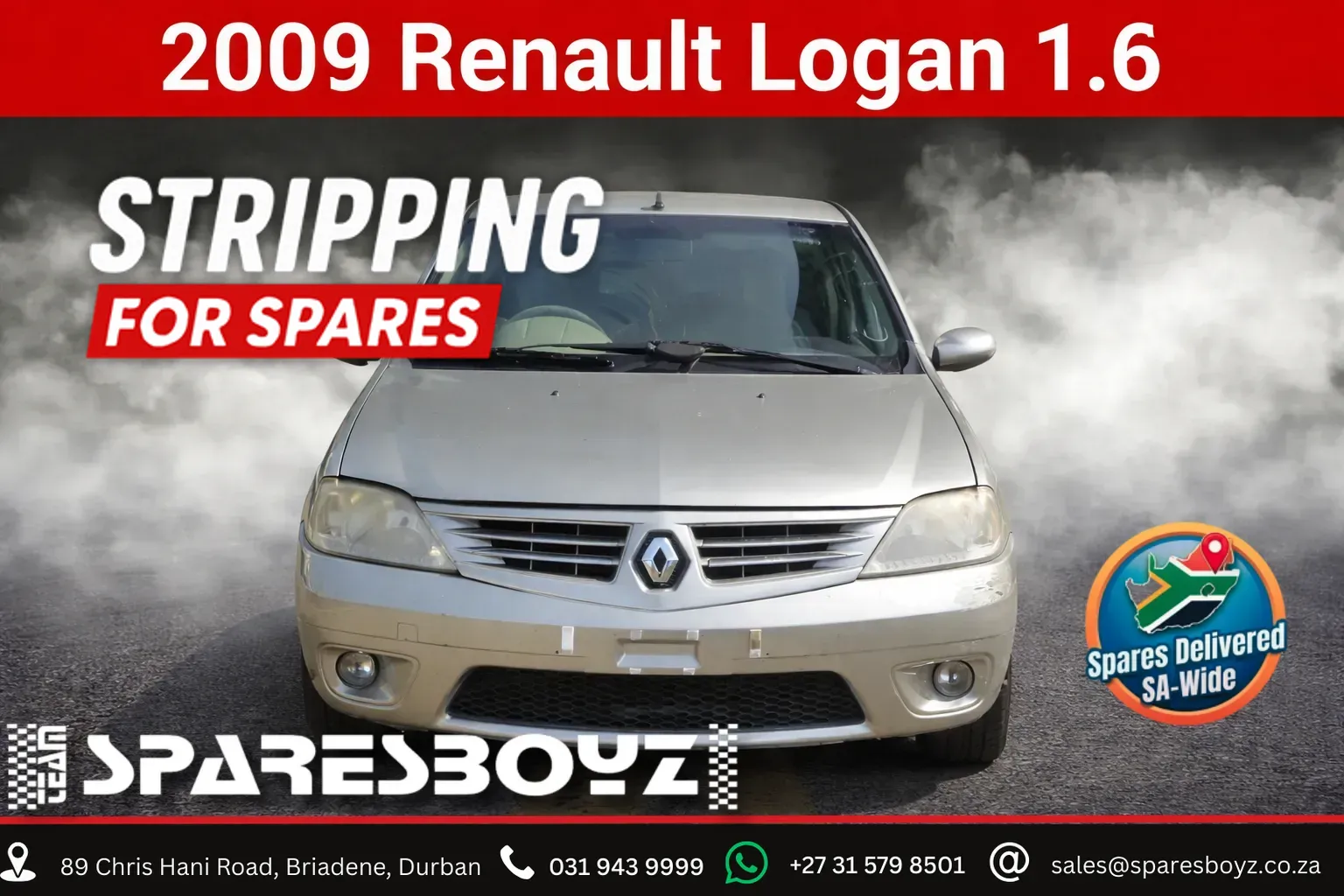 2009 Renault Logan K7M view 1