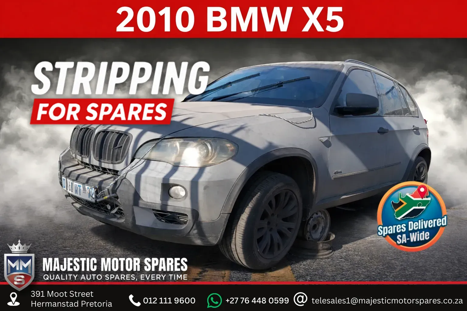 2010 BMW X5 M57N2 view 1