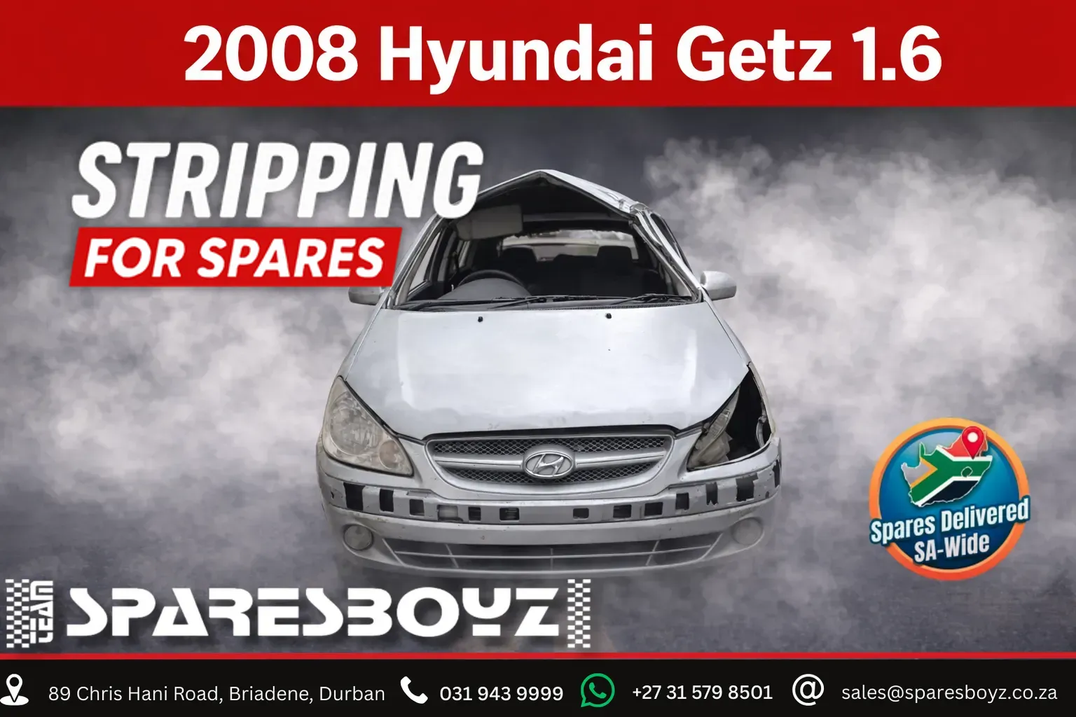 2008 Hyundai Getz G4EE view 1