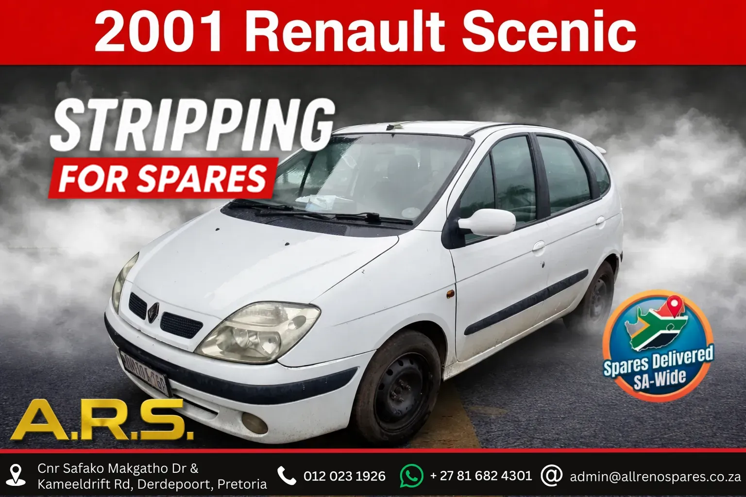 2001 Renault Scenic D700166 view 1