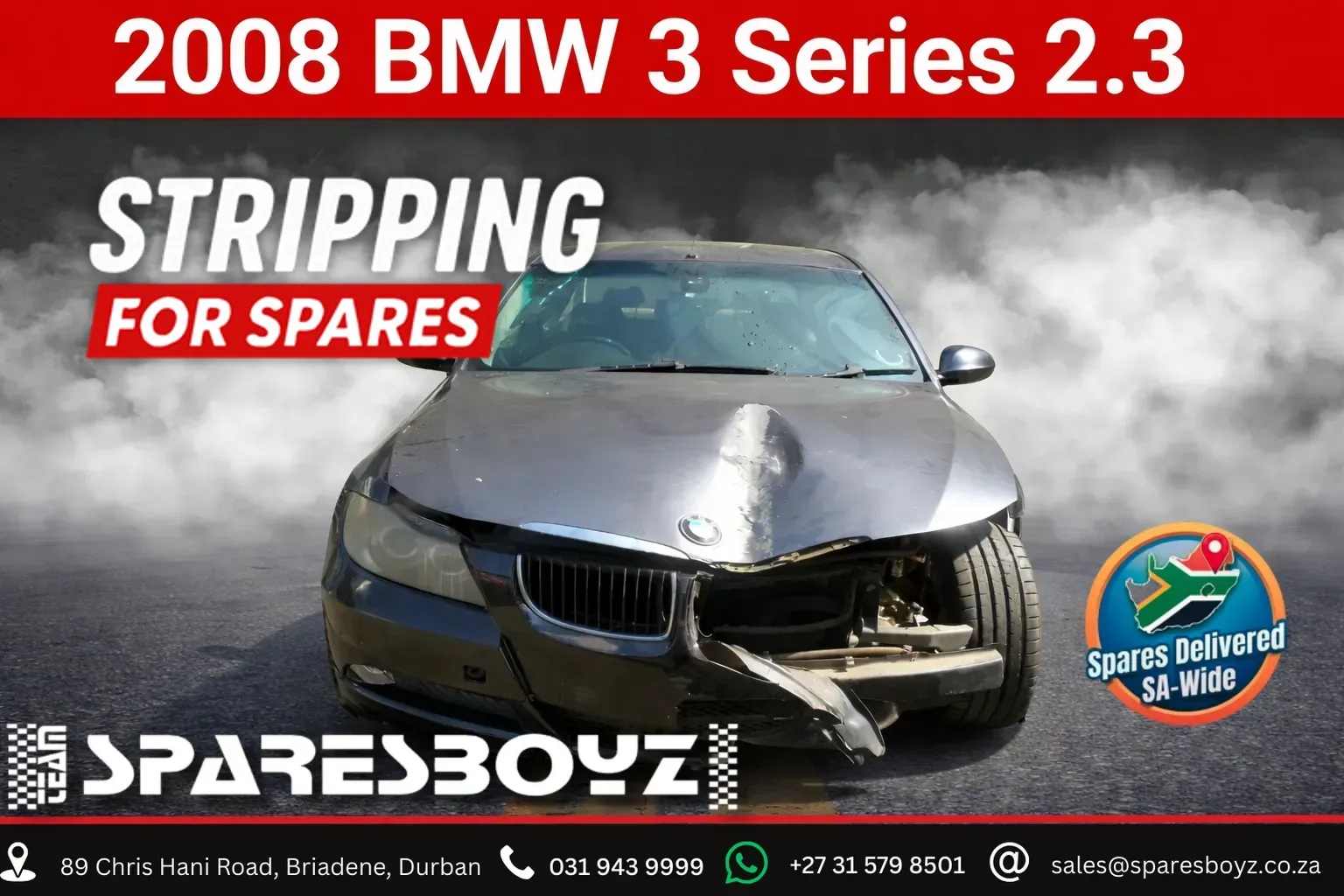 2008 BMW 3 Series N52N view 1