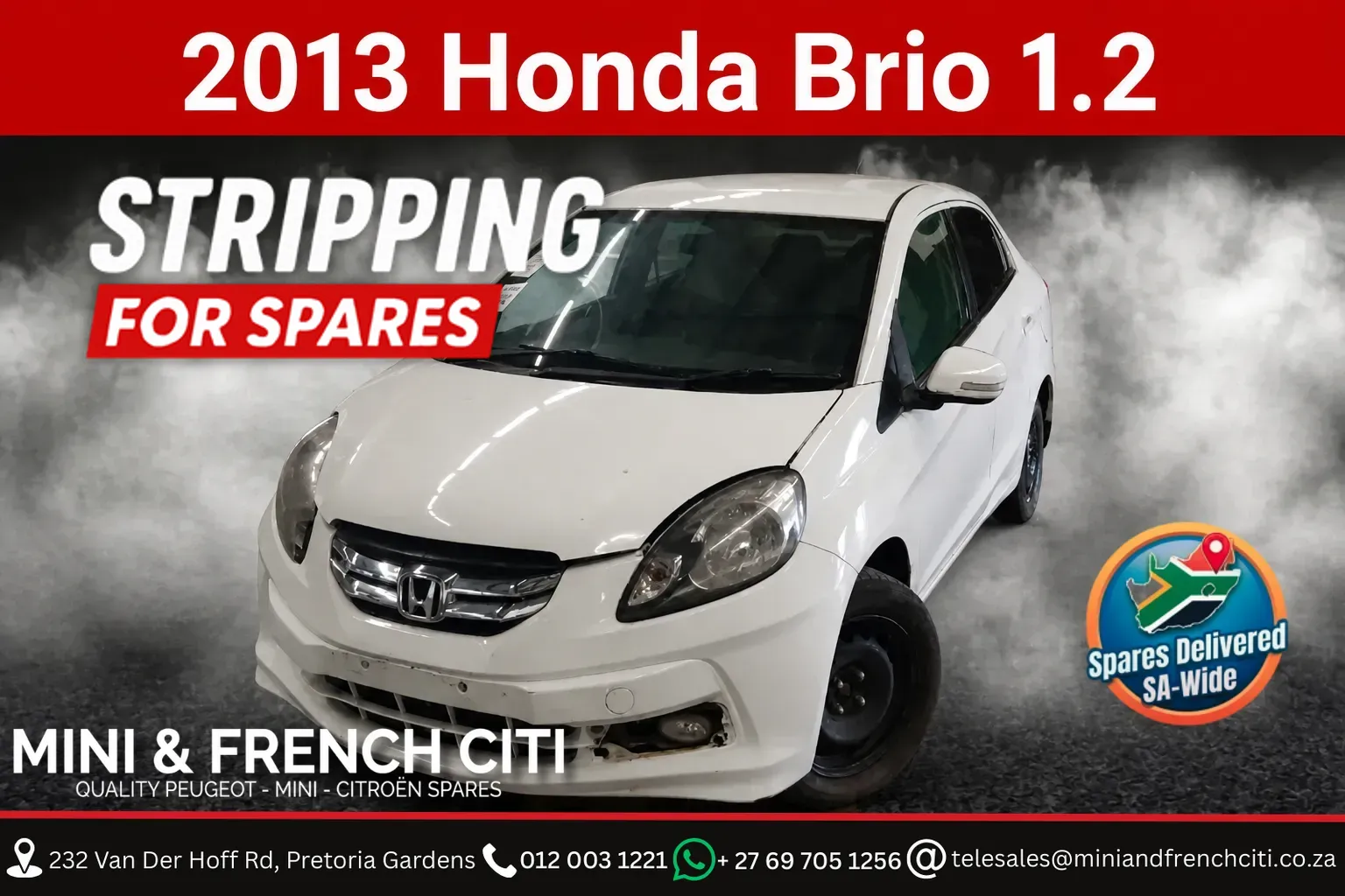 2013 Honda Brio thumbnail 1