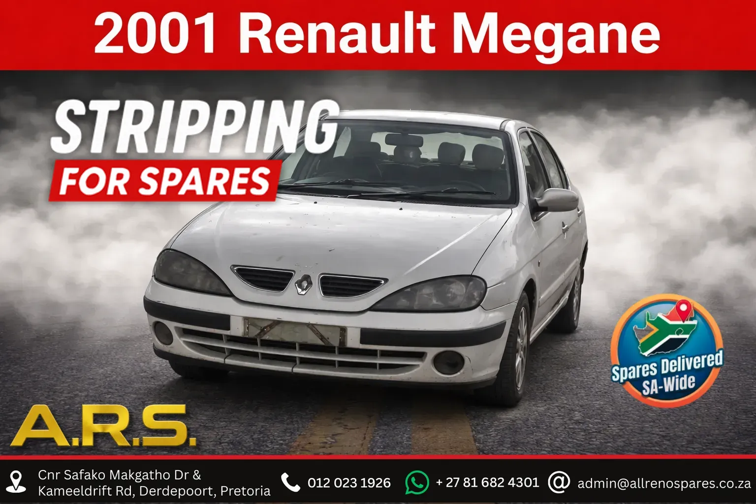 2001 Renault Megane D553984 view 1