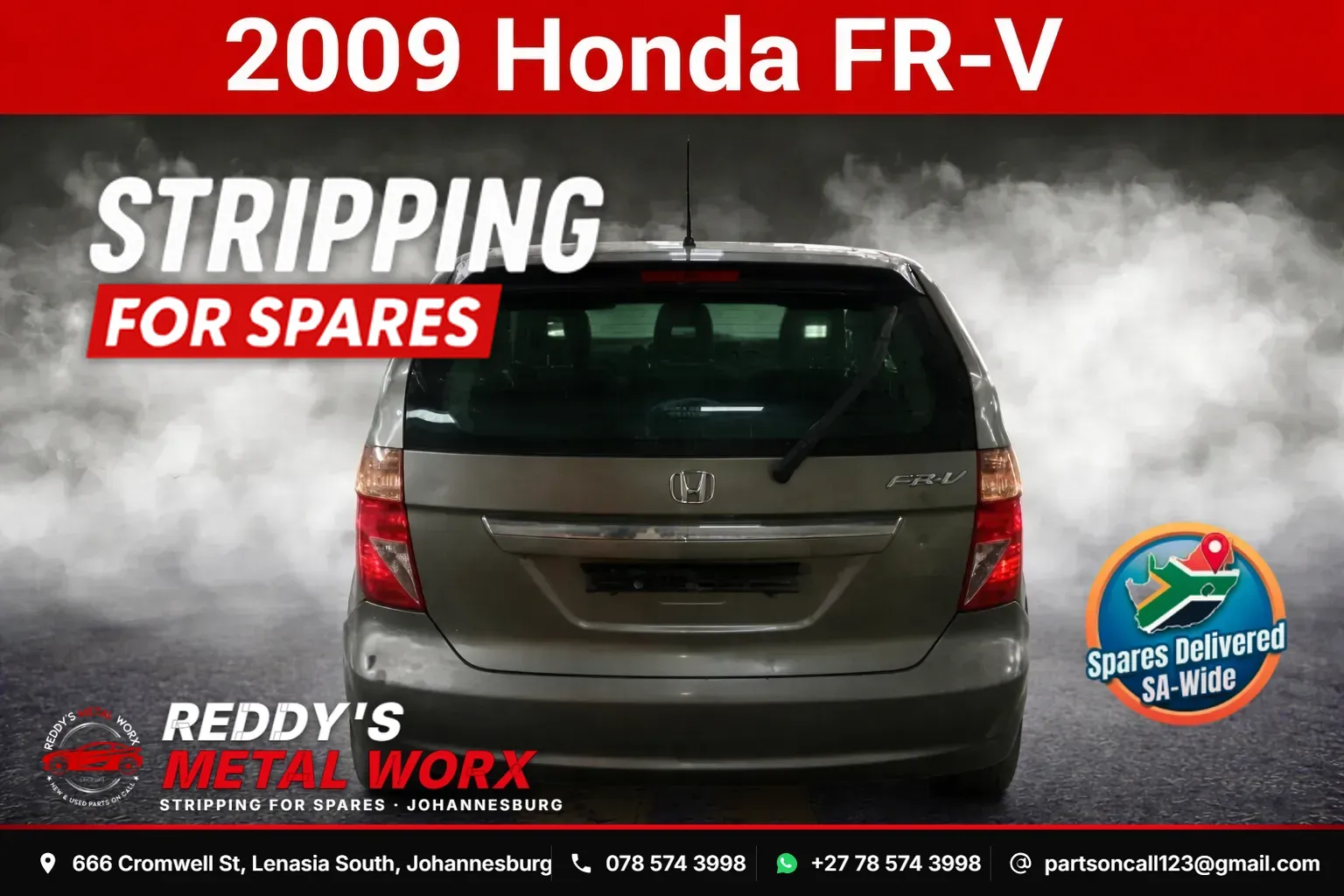 2009 Honda FR-V  view 1