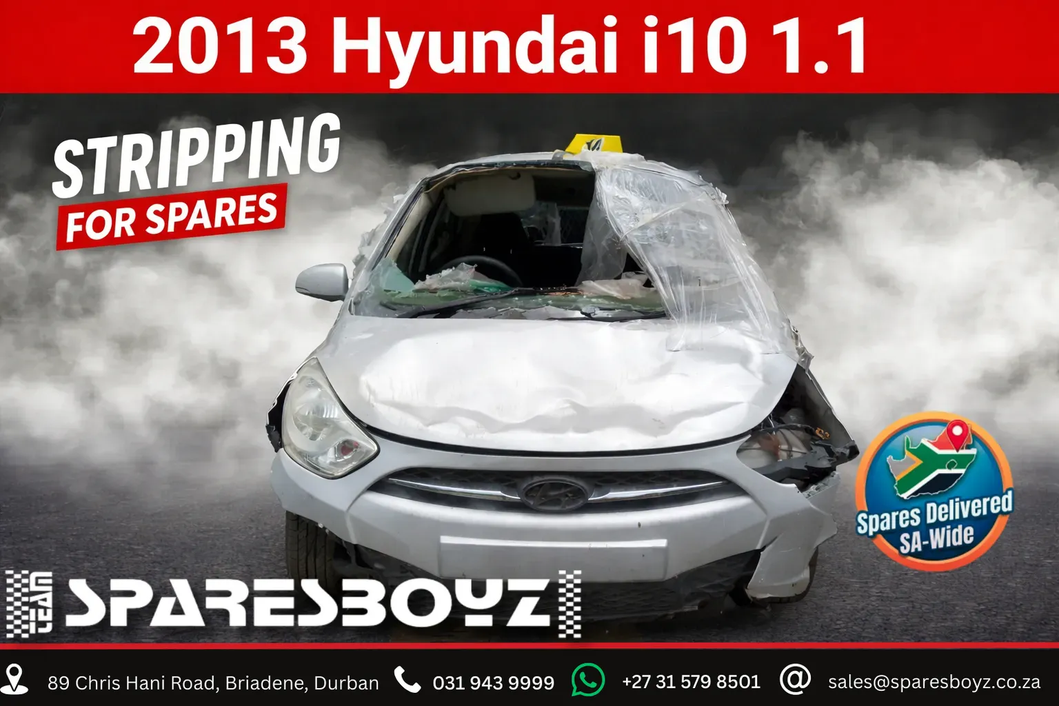 2013 Hyundai i10 G4HG view 1