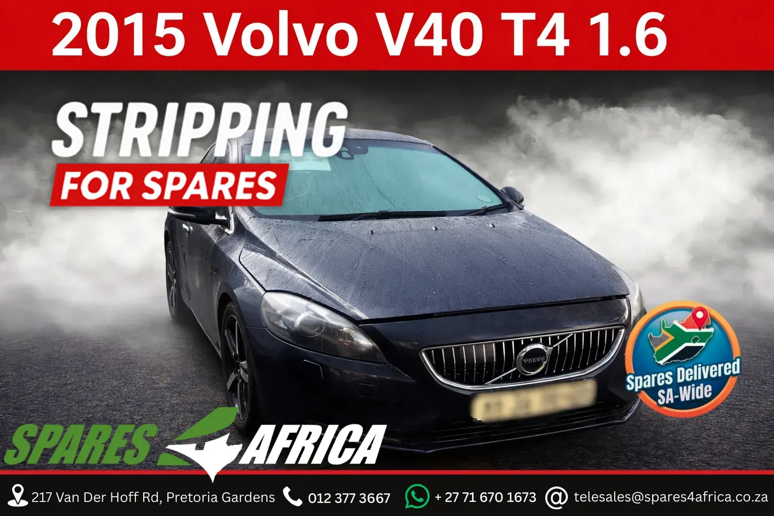 2015 Volvo V40 T4  view 1