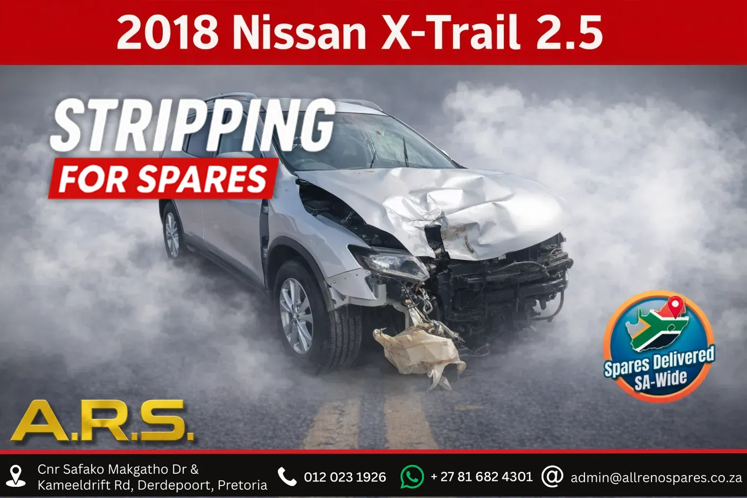 2018 Nissan X-Trail QR25864749L view 1