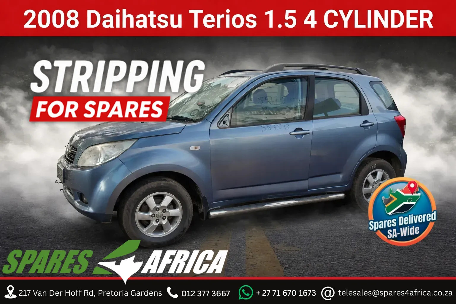 2008 Daihatsu Terios view 1
