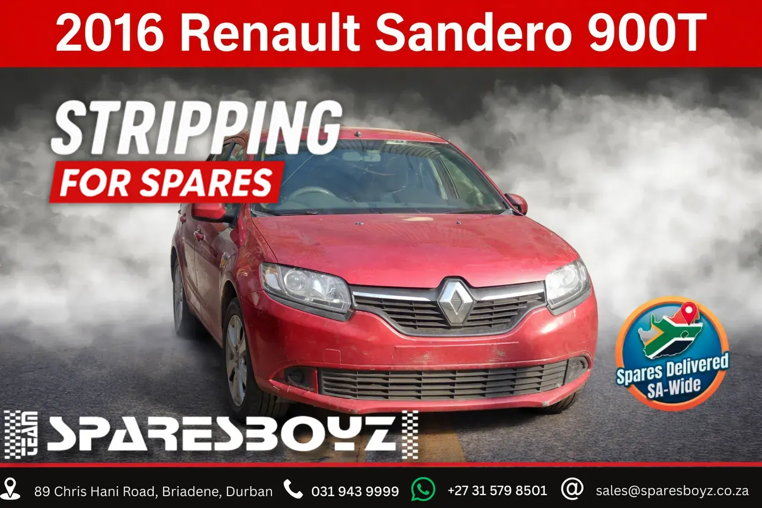 2016 Renault Sandero H4BA view 1