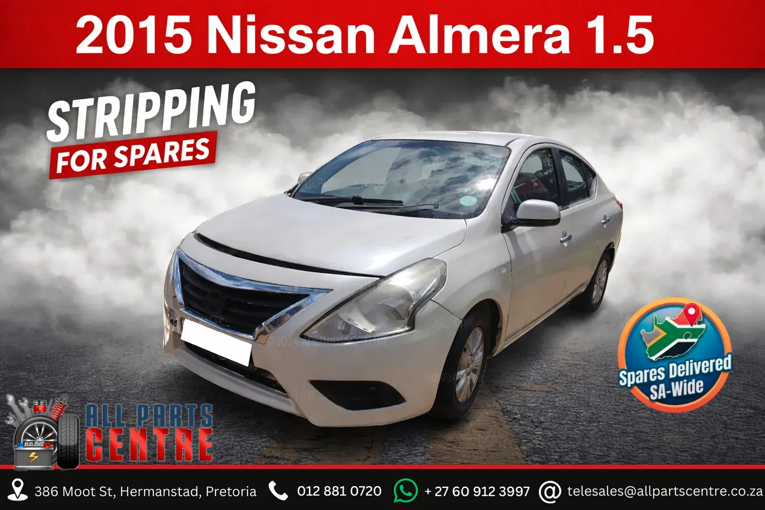 2015 Nissan Almera HR15 view 1