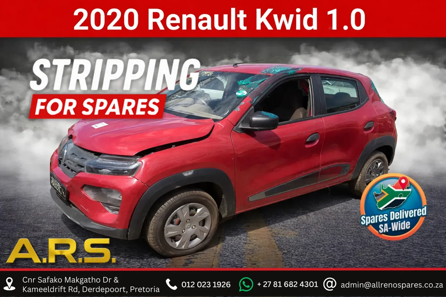 2020 Renault Kwid B4DA404E207126 view 1