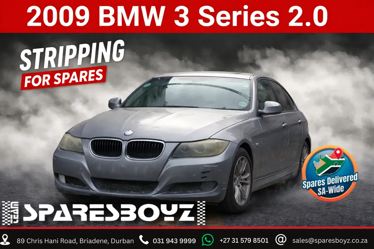 2009 BMW 3 Series N46N view 1