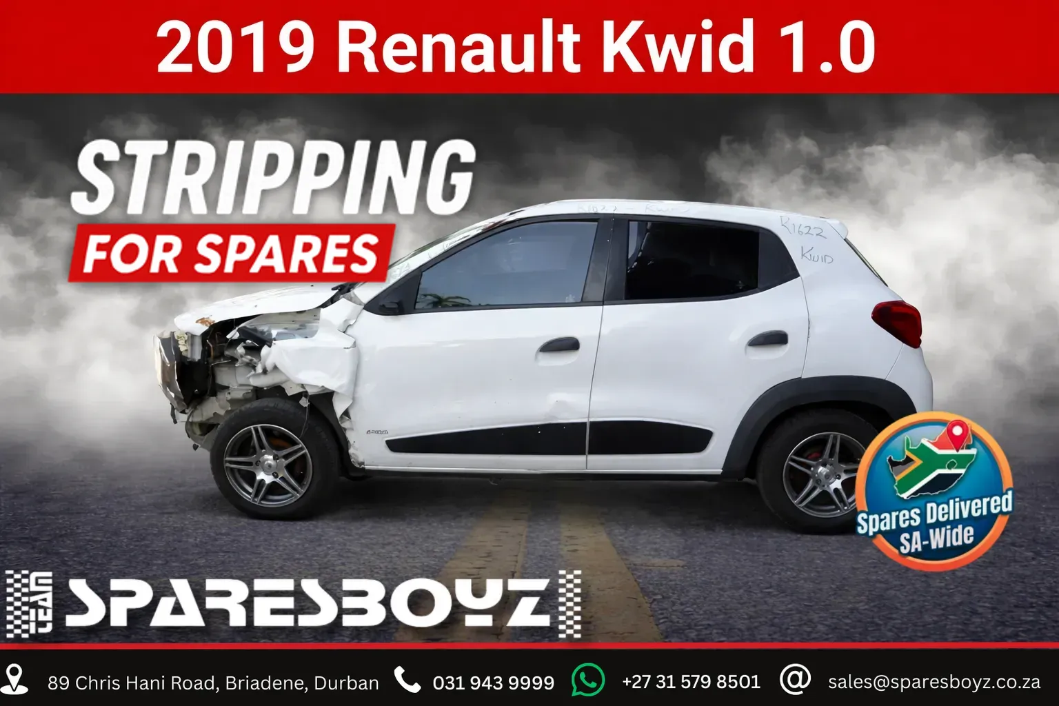 2019 Renault Kwid B4DA view 1