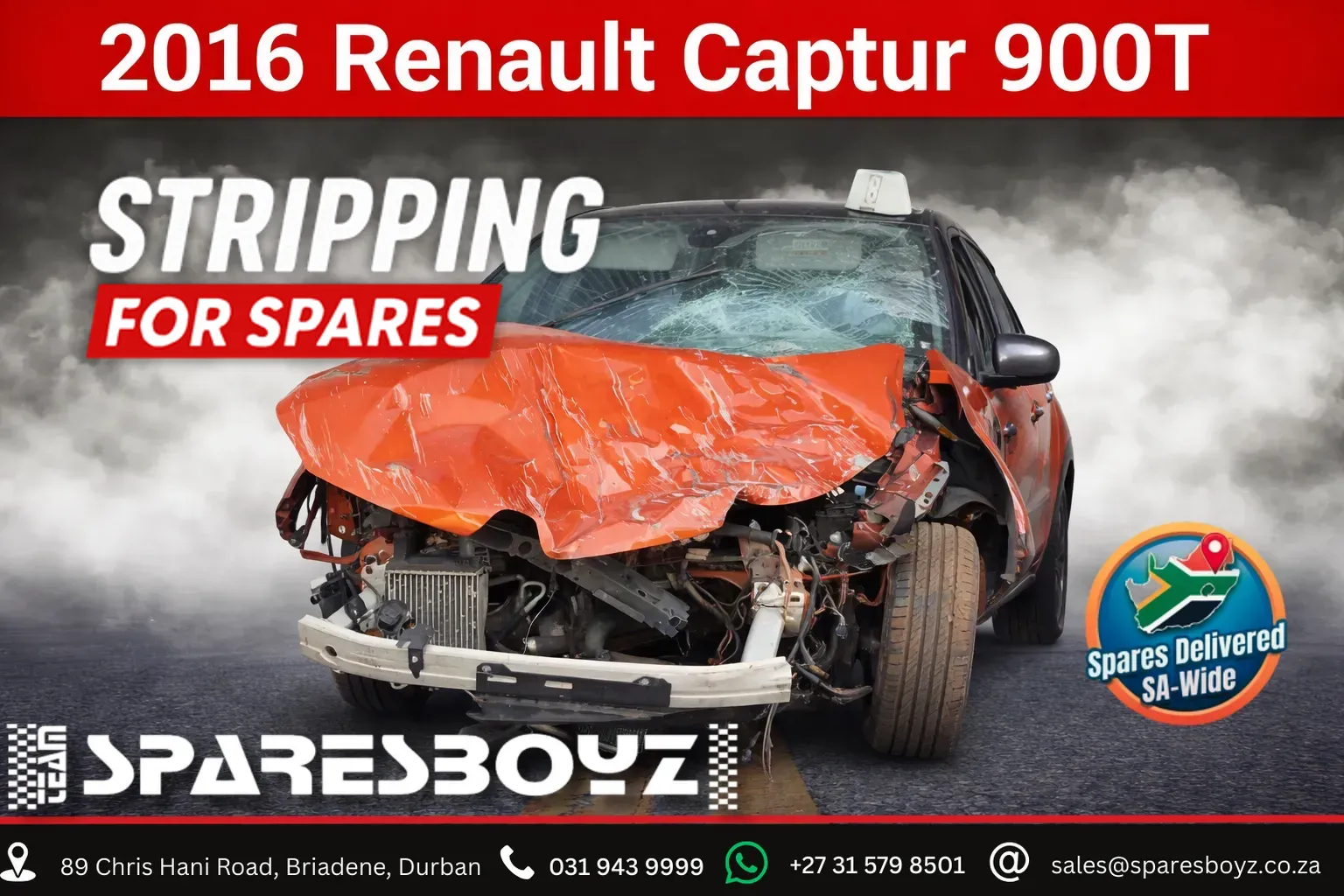 2016 Renault Captur H4B view 1