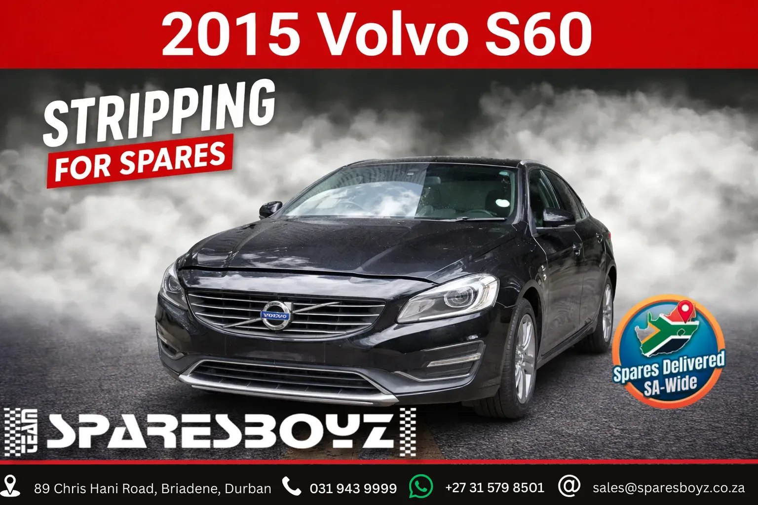 2015 Volvo S60 B4154T view 1