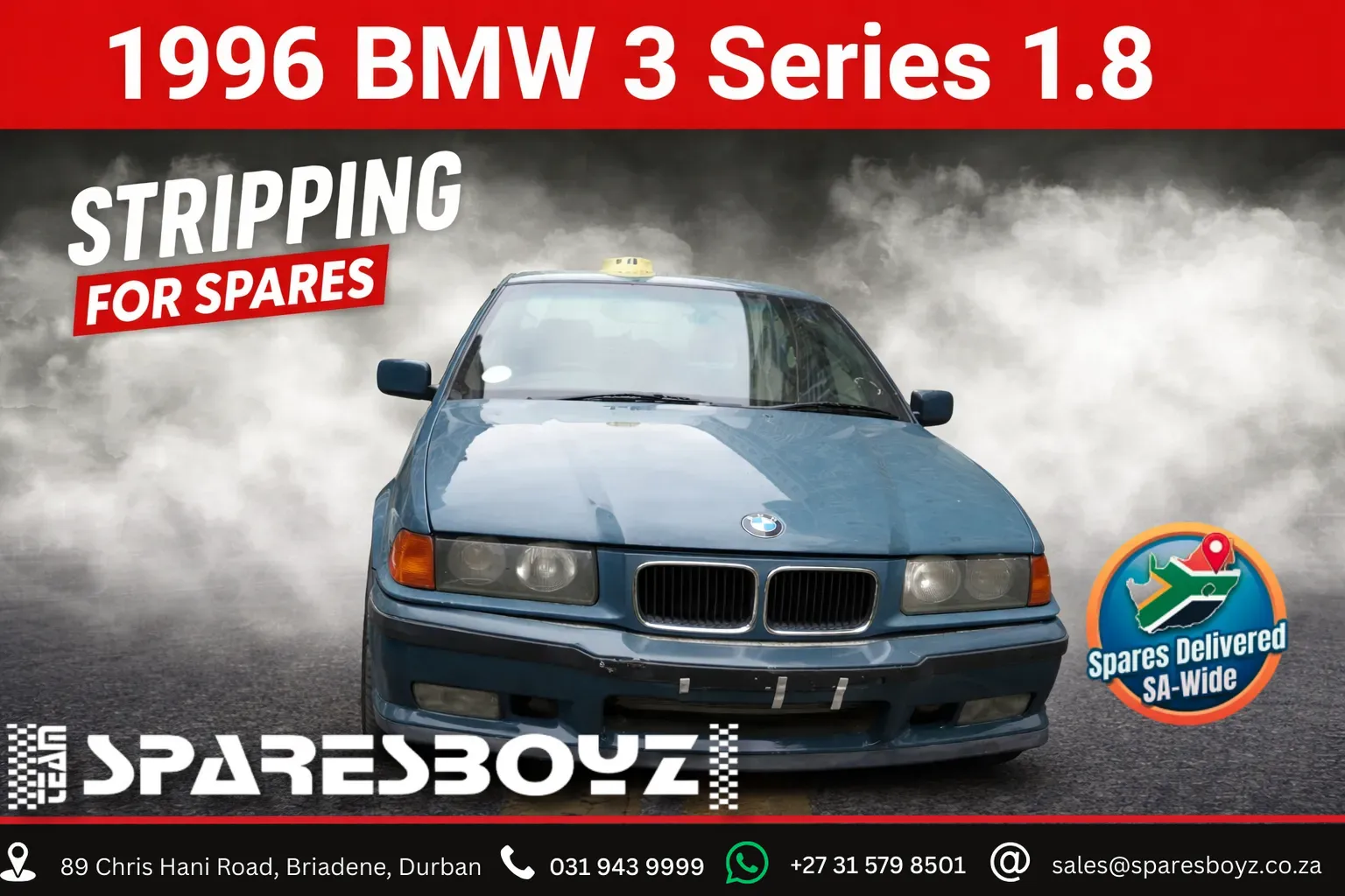 1996 BMW 3 Series M43 view 1