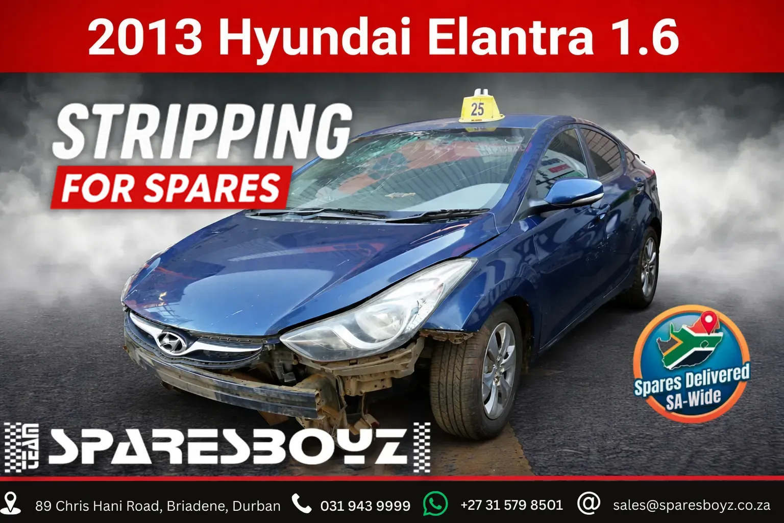 2013 Hyundai Elantra G4FG view 1
