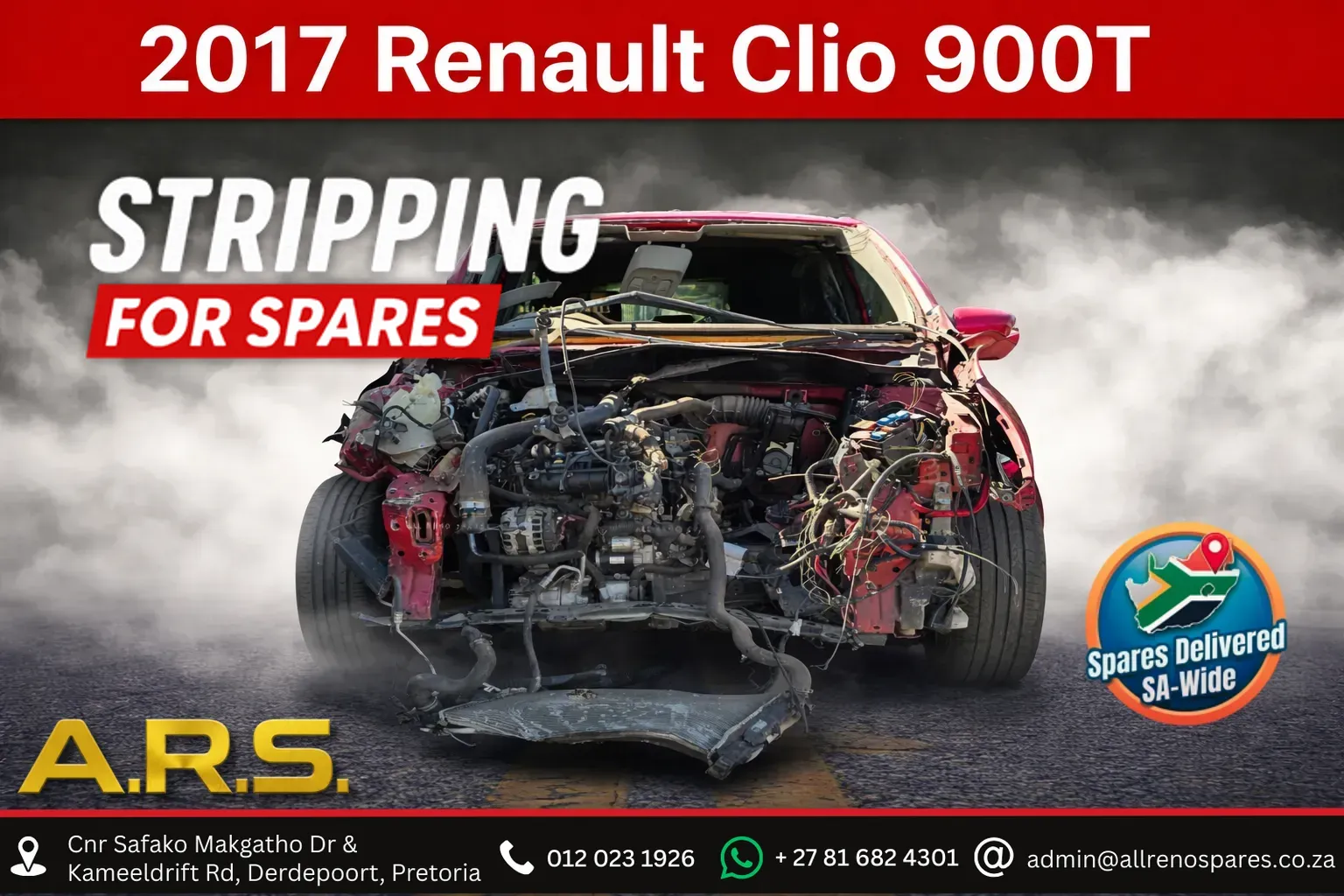 2017 Renault Clio h4bab408u112176 view 1
