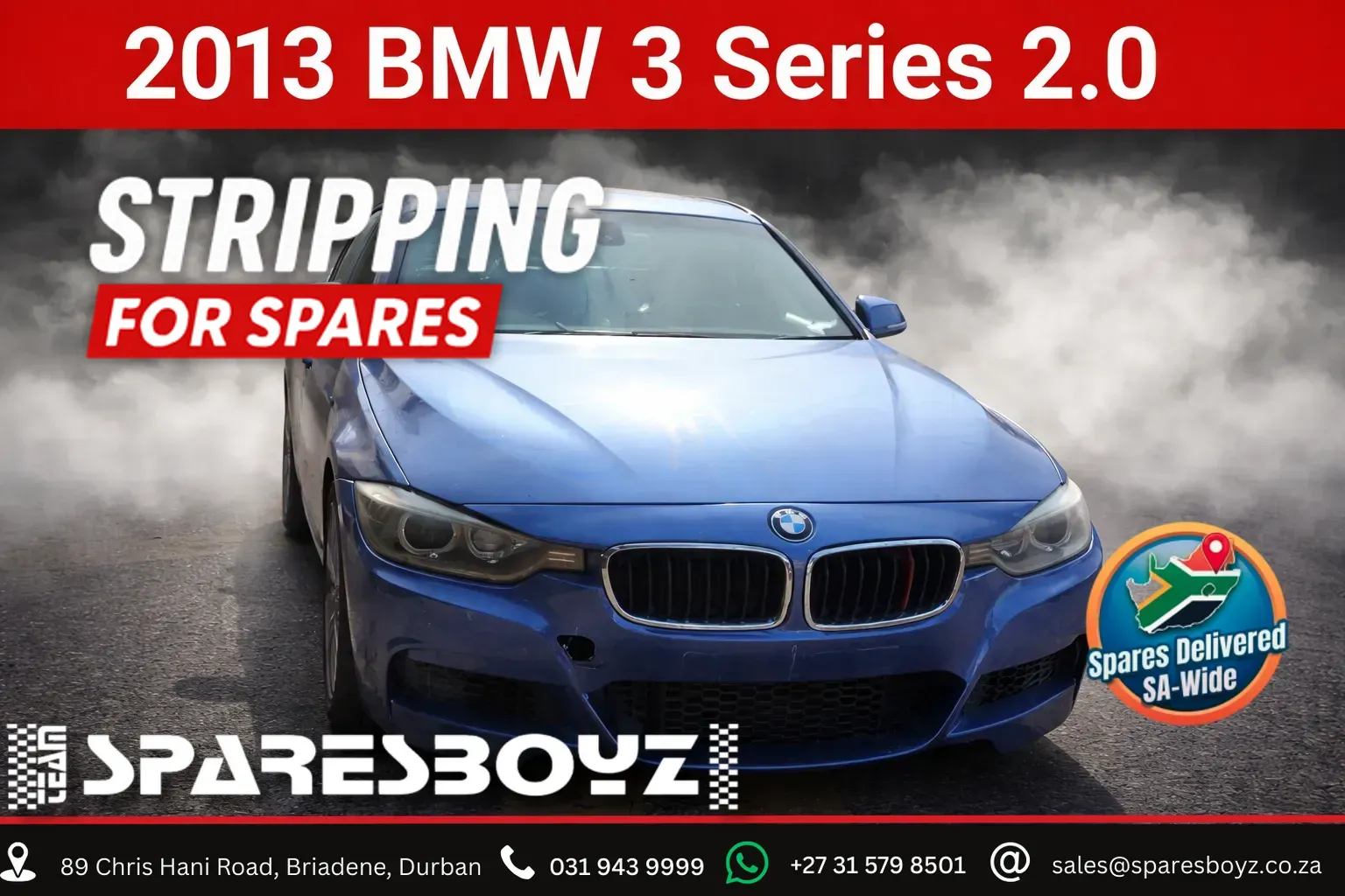 2013 BMW 3 Series N47N view 1