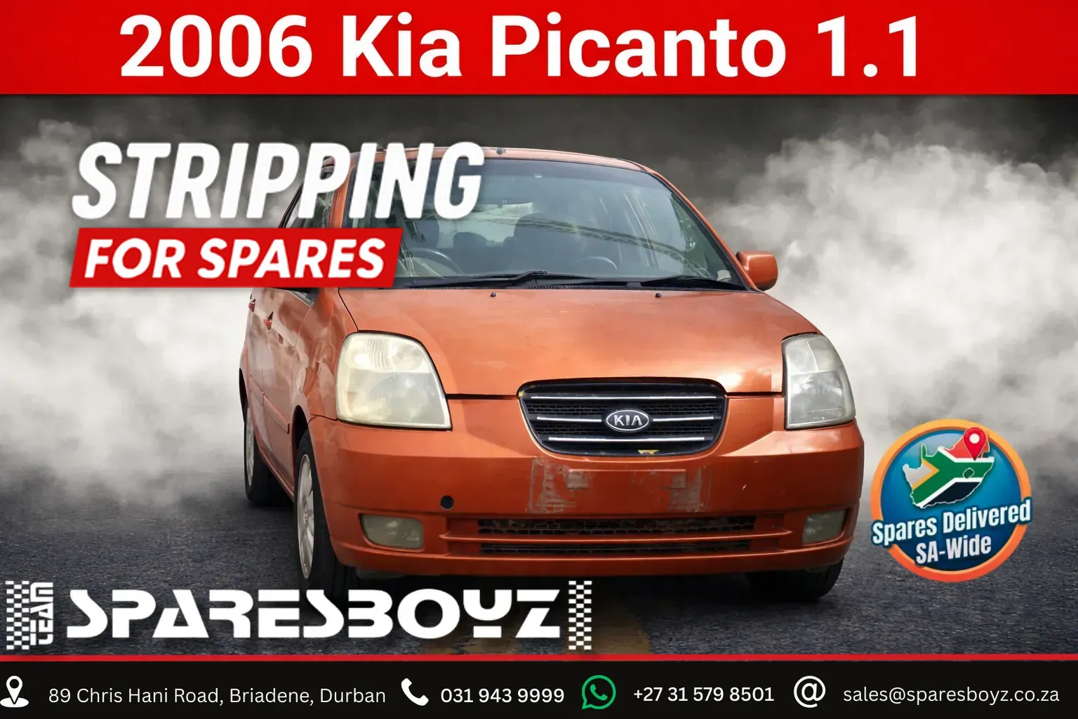 2006 Kia Picanto G4HG view 1