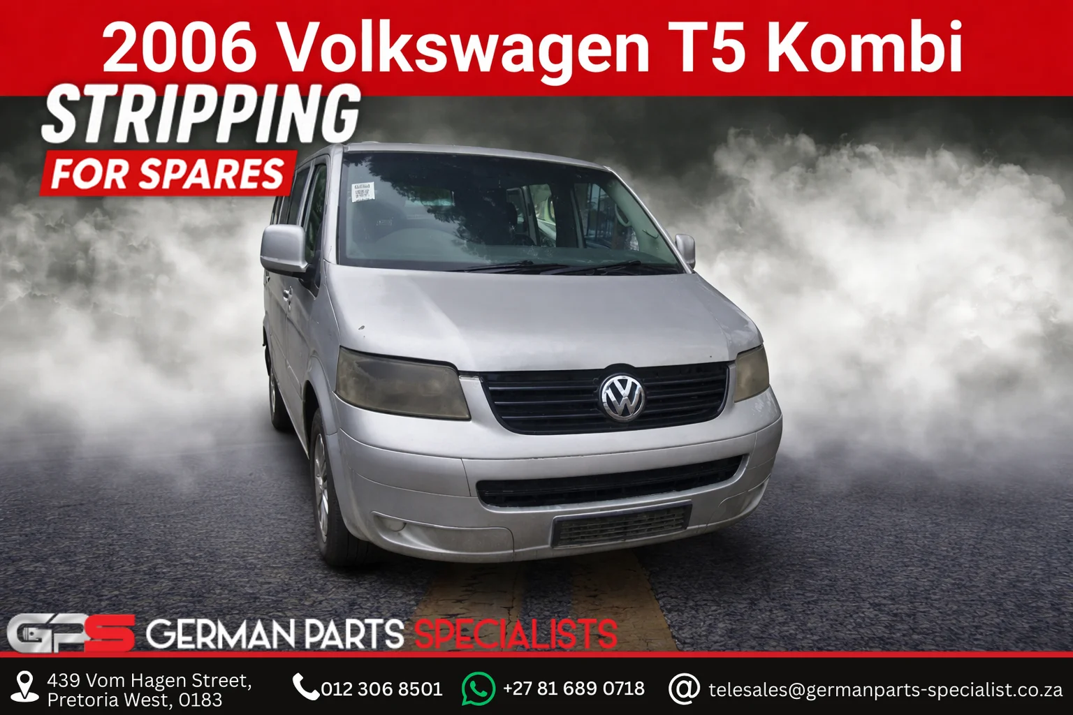 2006 Volkswagen T5 Kombi stripping for spares