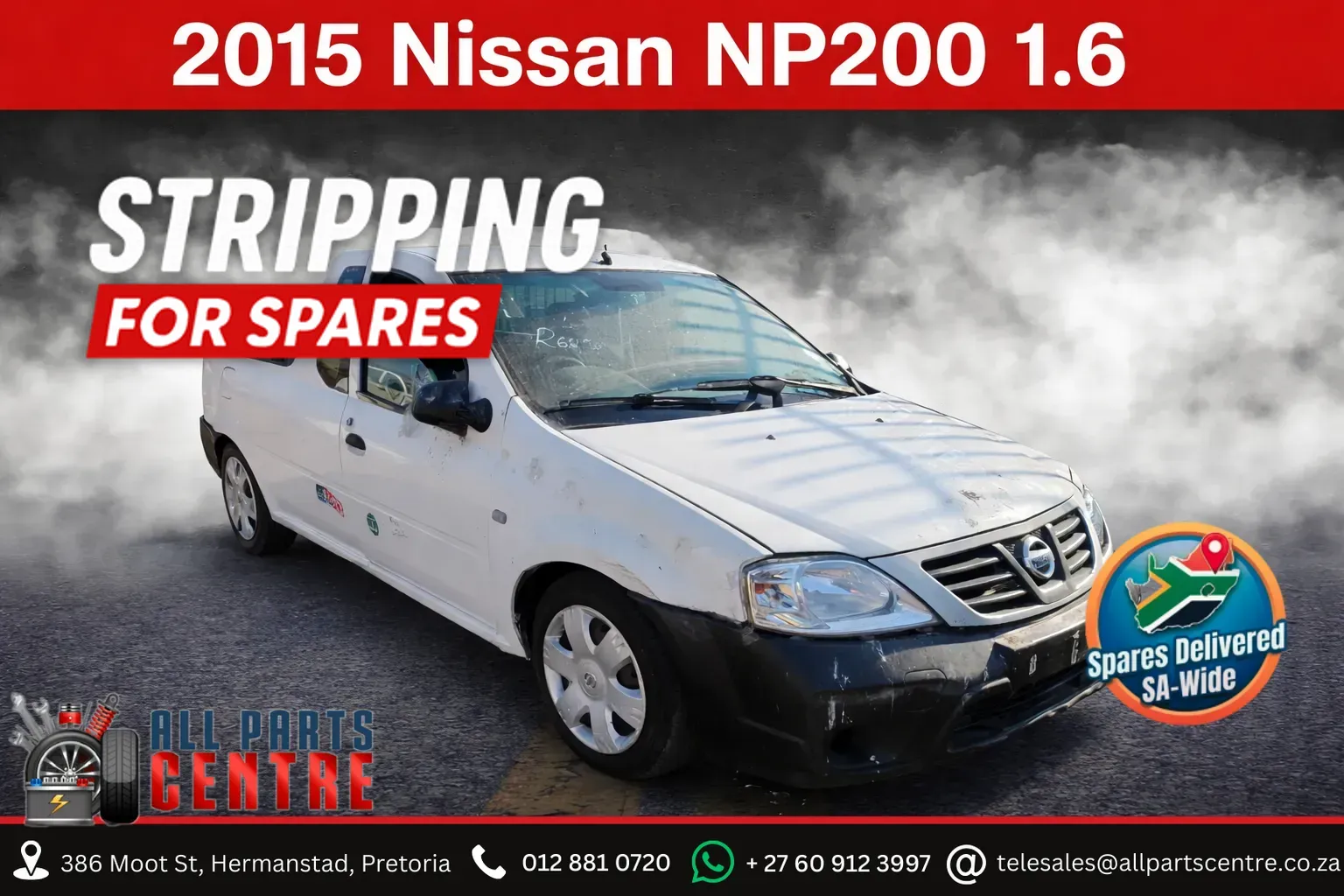 2015 Nissan NP200 K7MF view 1