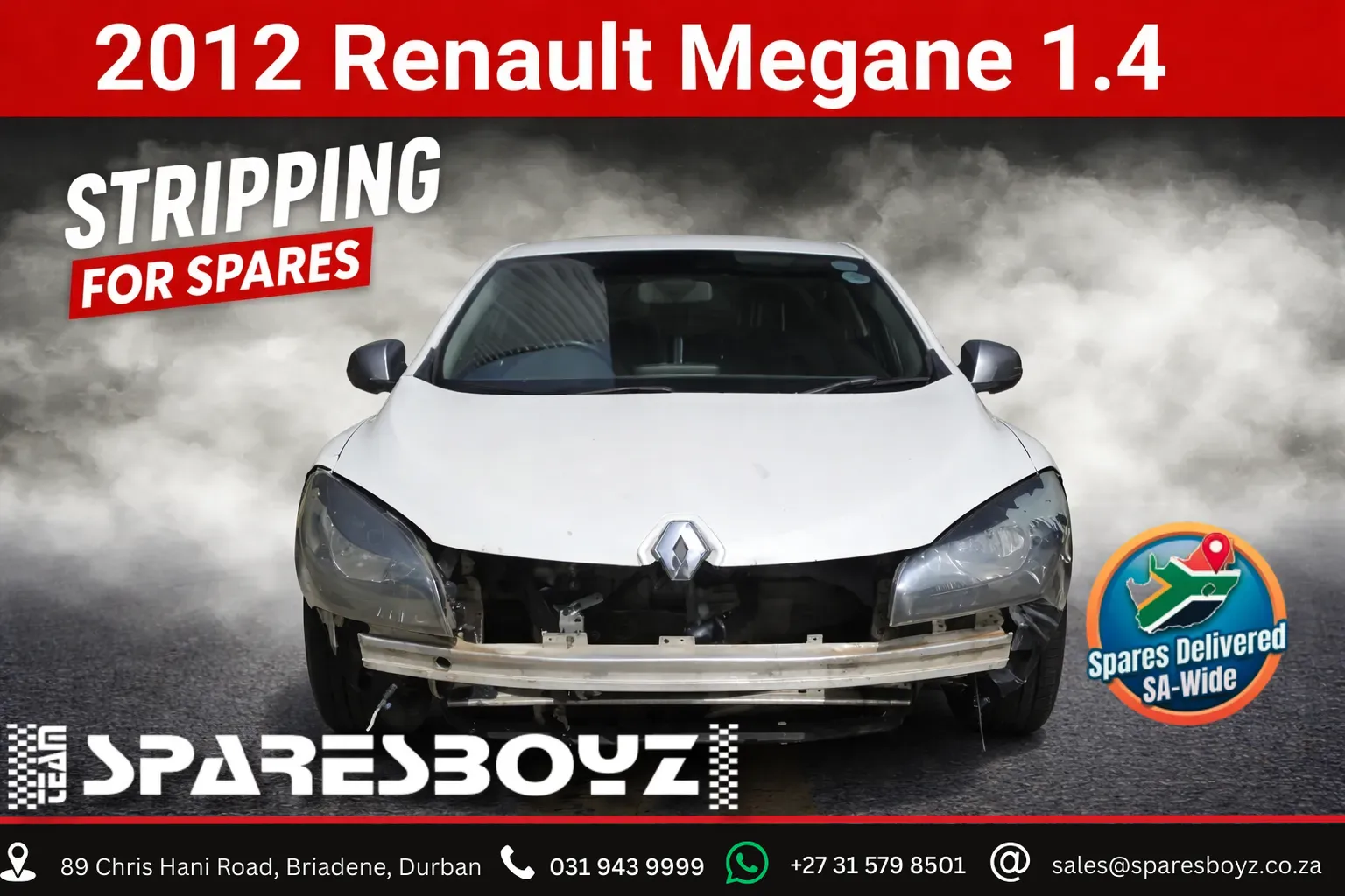 2012 Renault Megane H4JA view 1
