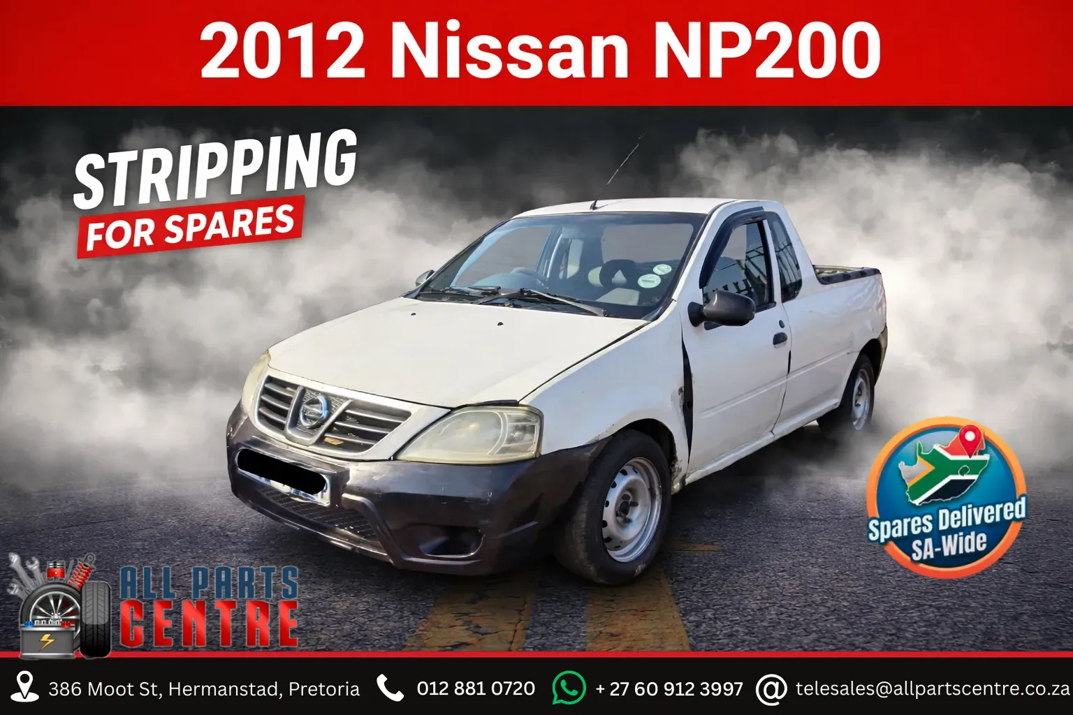 2012 Nissan NP200 K7MF view 1