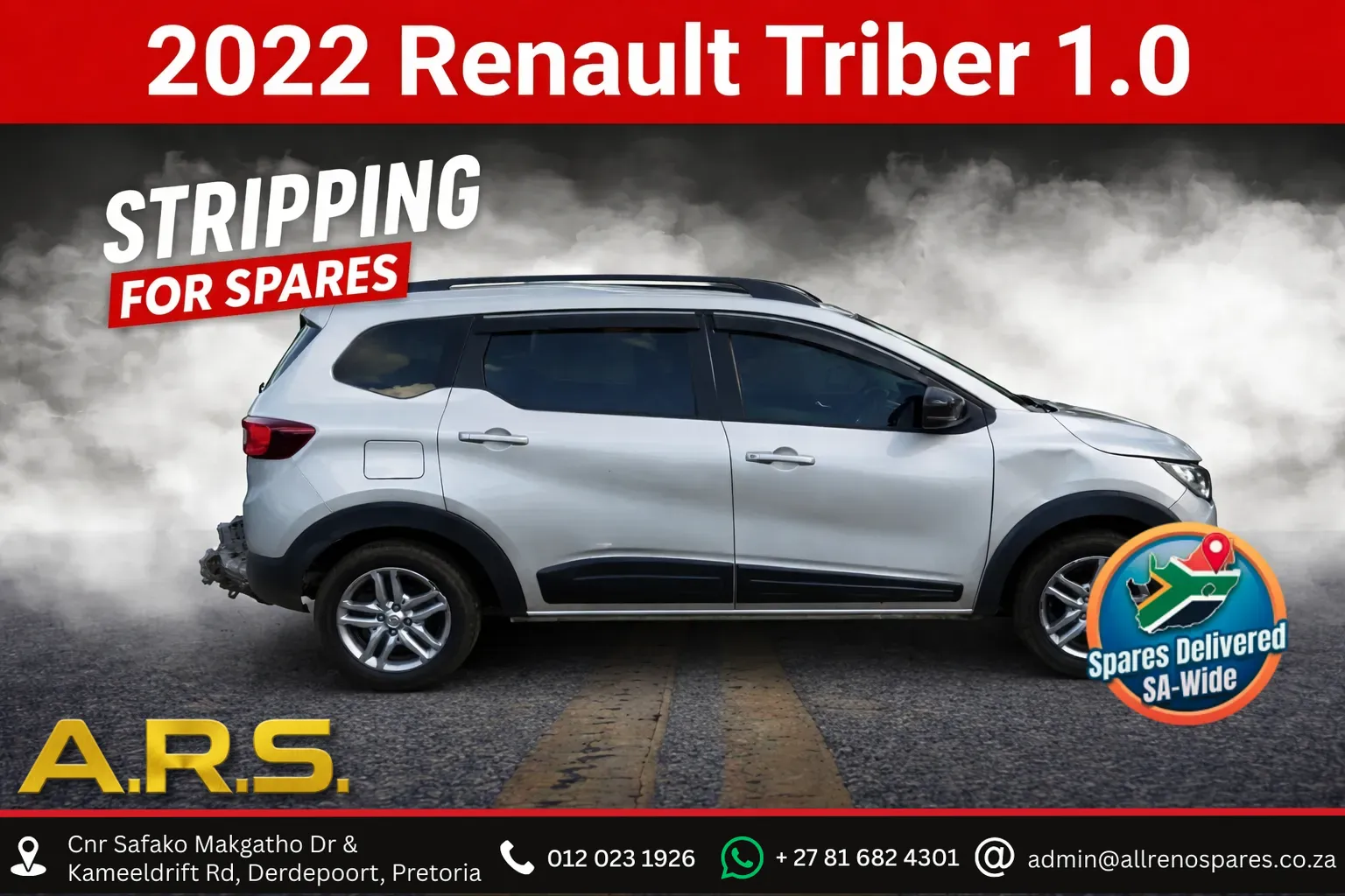 2022 Renault Triber B4DA417E157537 view 1