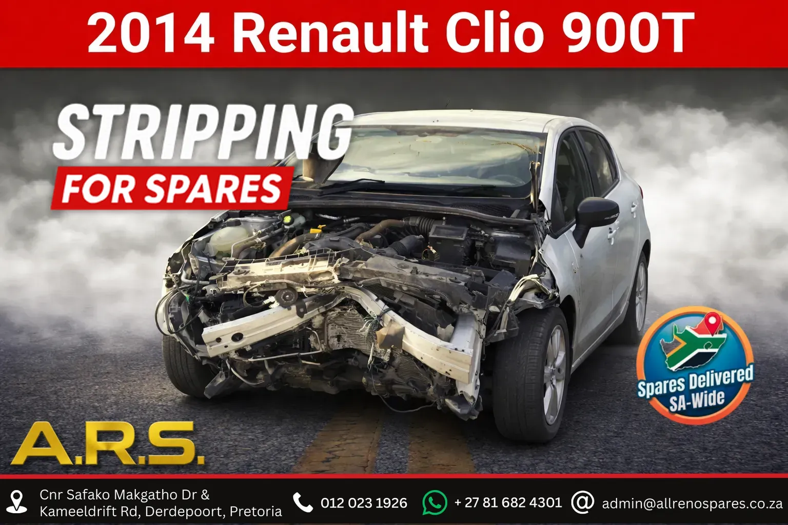 2014 Renault Clio H4BA400U254936 view 1