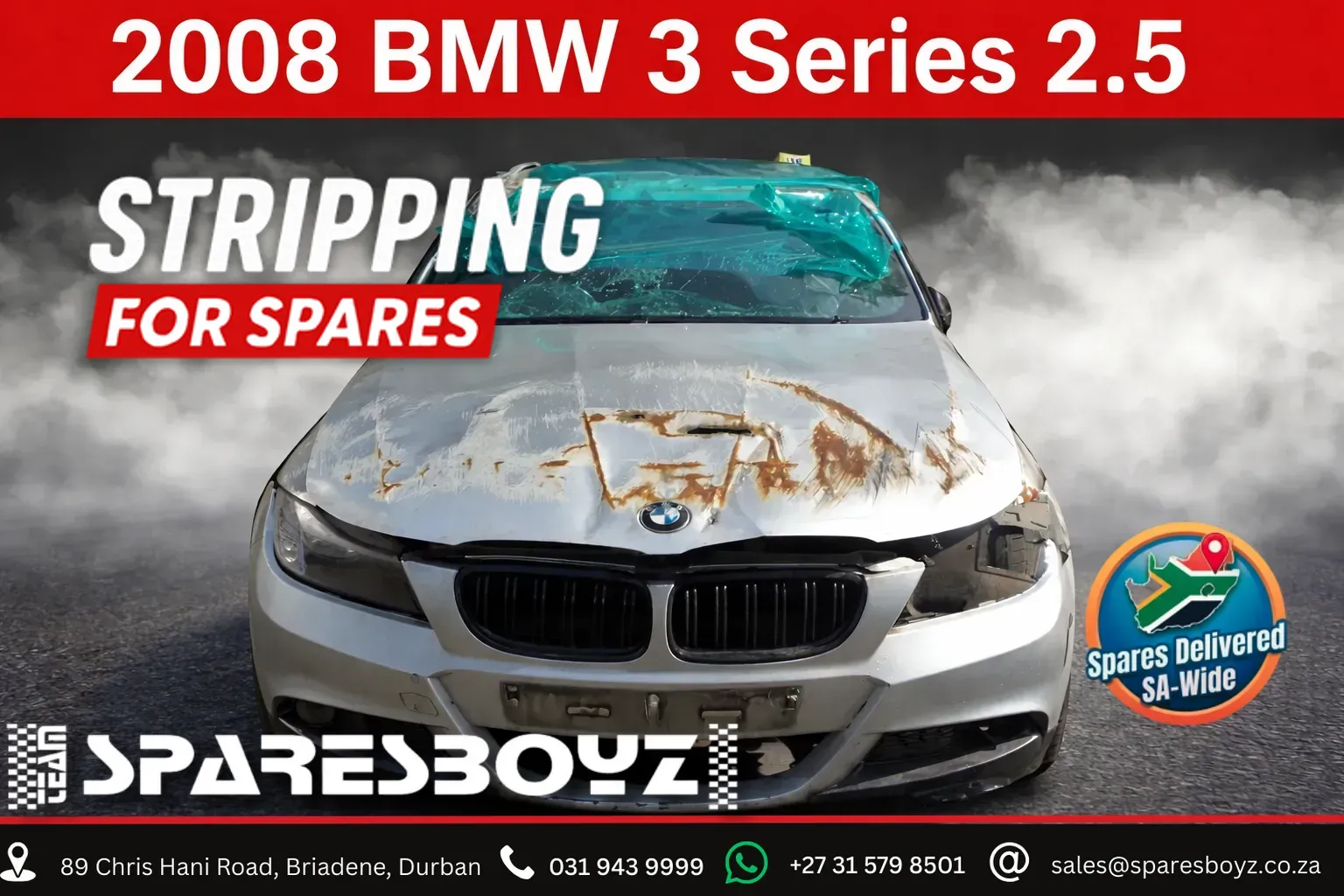 2008 BMW 3 Series N52N view 1