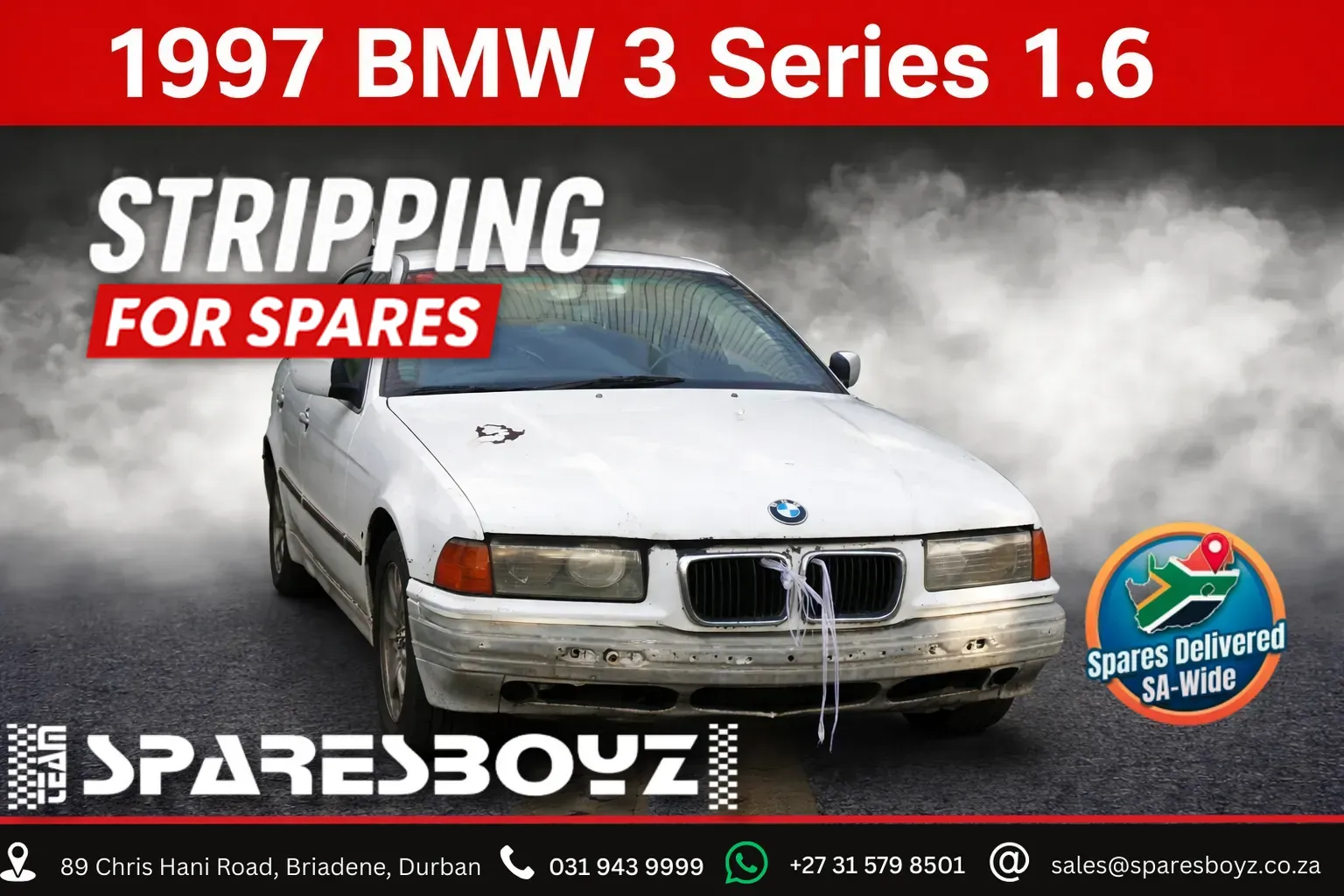 1997 BMW 3 Series M43 view 1